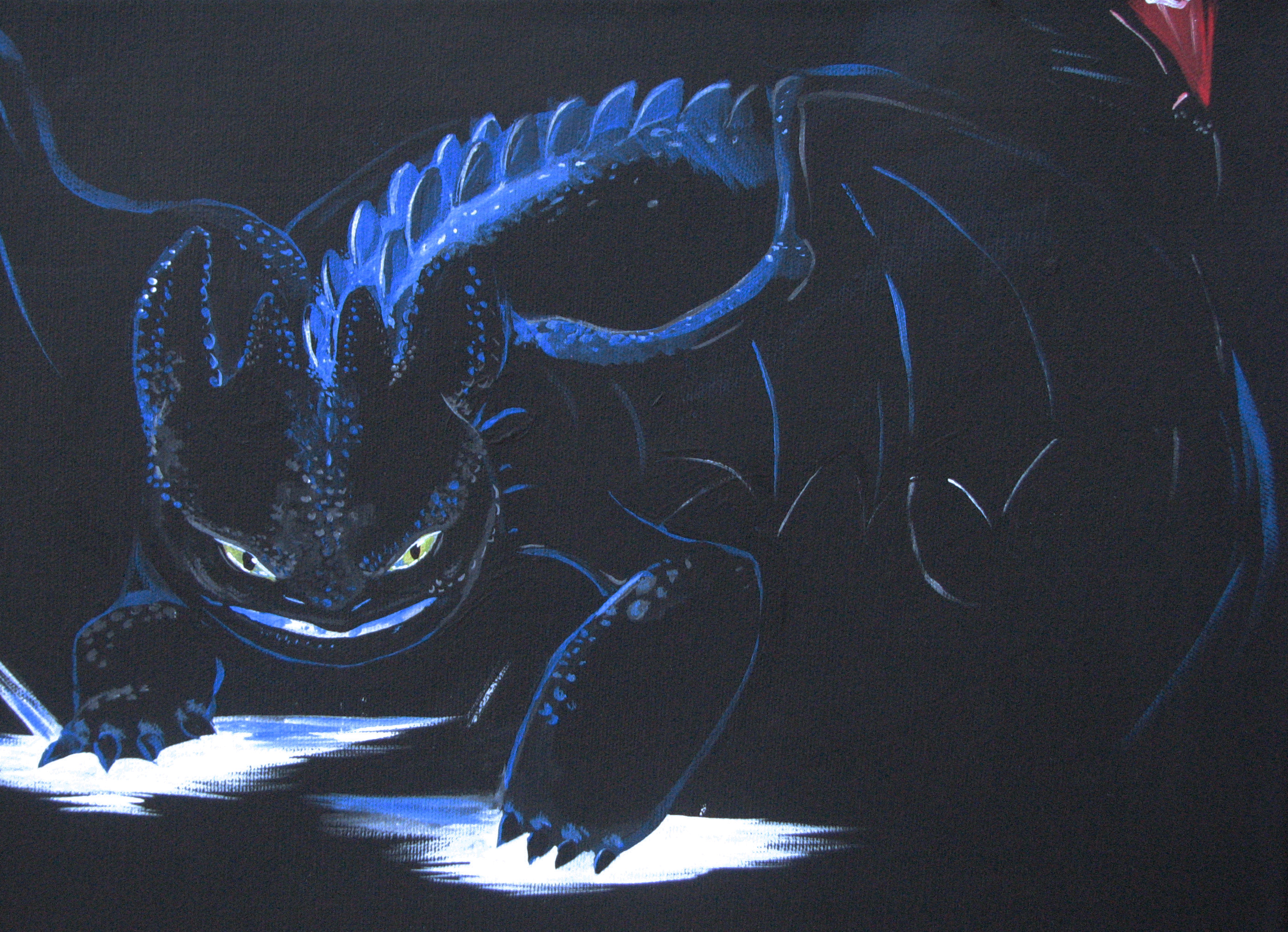 2790x2019 Glowing Alpha Toothless by Nomati Glowing Alpha Toothless by Nomati