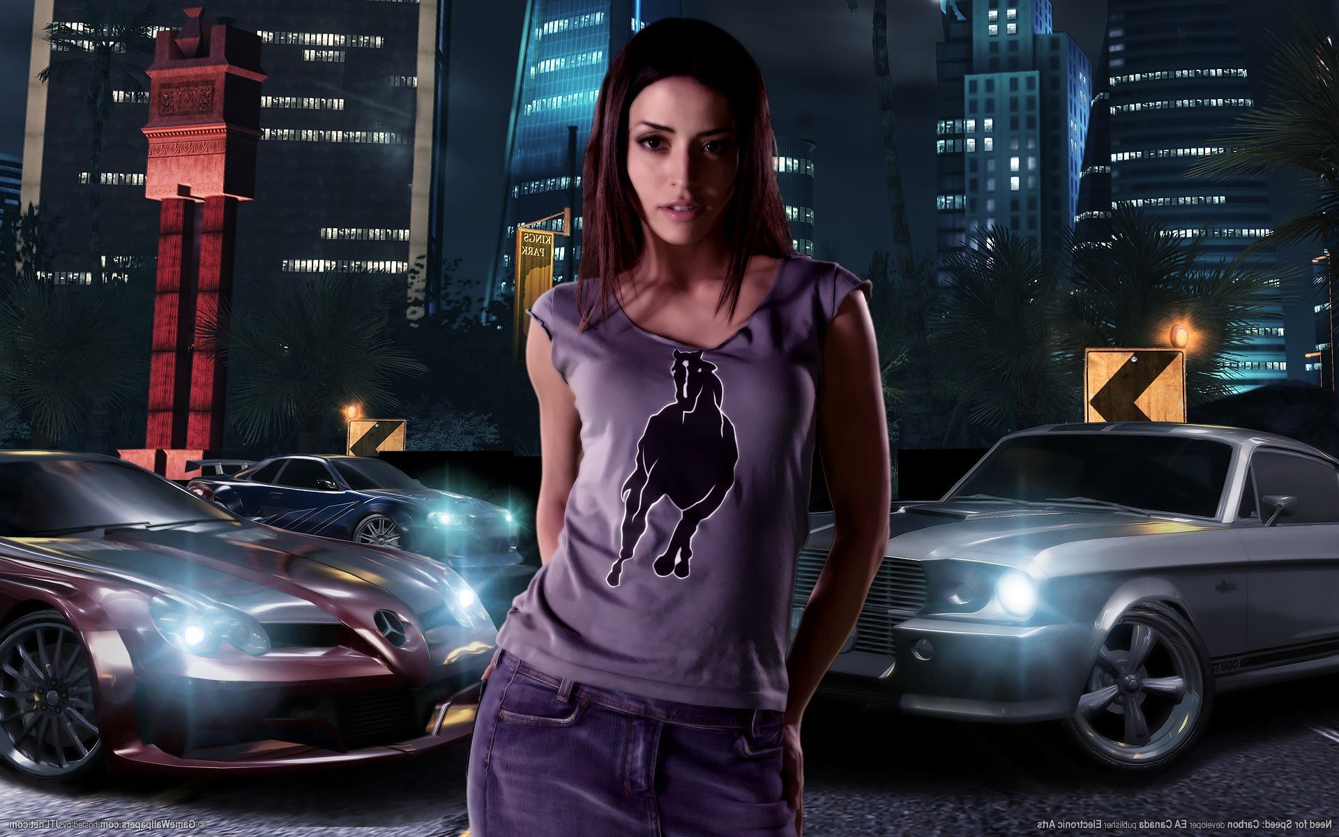 1920x1200 Need For Speed, Need For Speed: Carbon, Car, Vehicle, Video Games,  Emmanuelle Vaugier Wallpapers HD / Desktop and Mobile Backgrounds