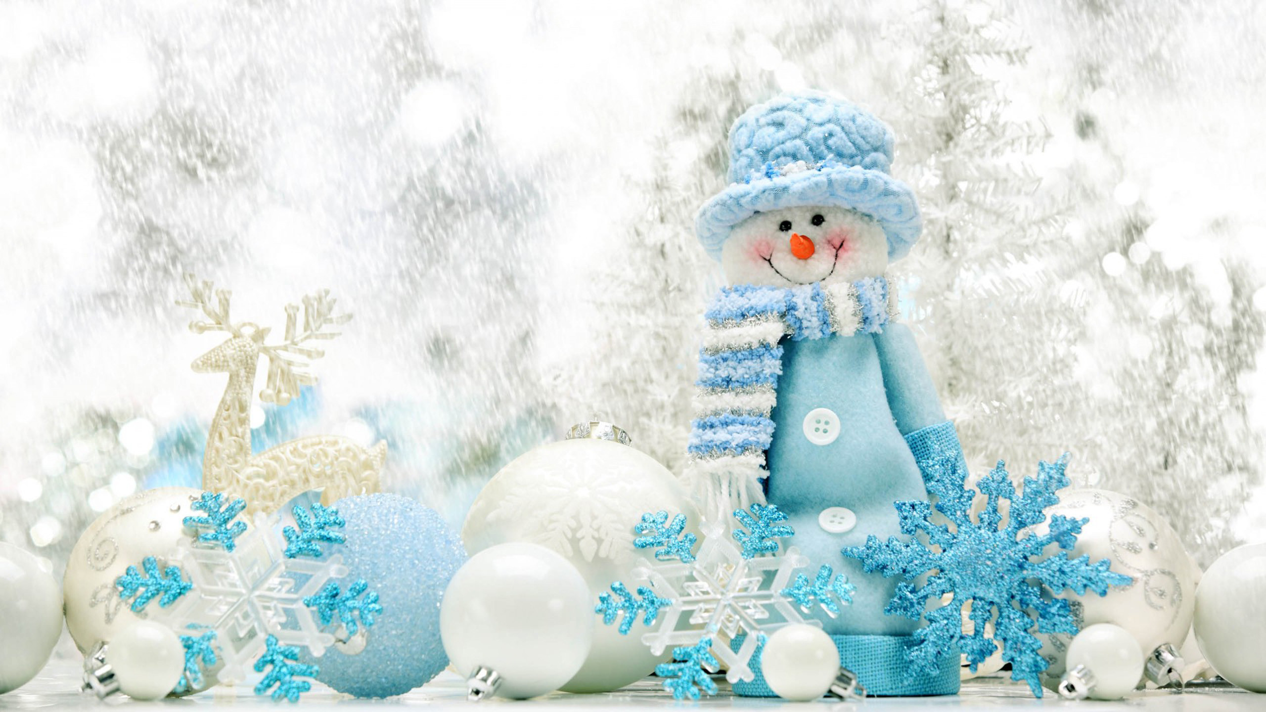 2560x1440 Cute snowman Wallpapers HD HD Desktop Wallpapers 