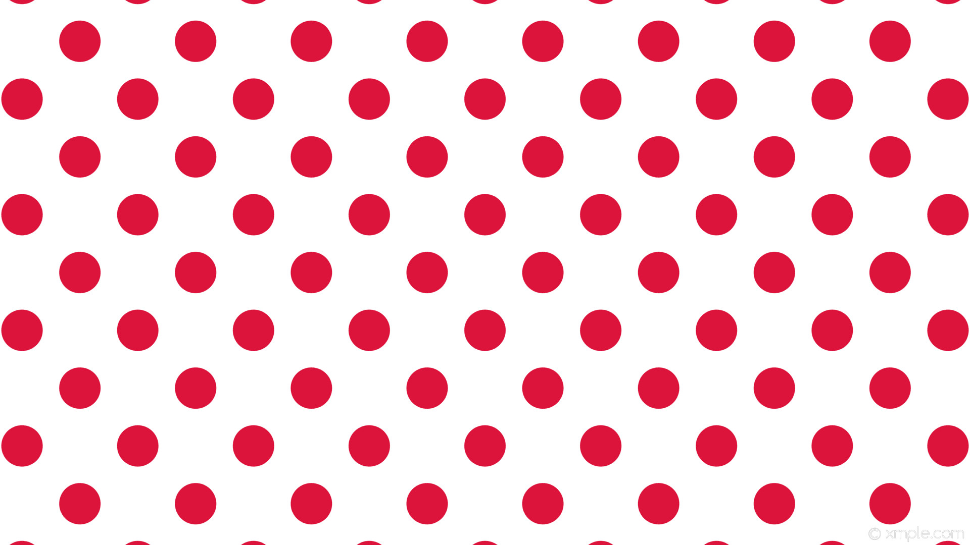 1920x1080 wallpaper white polka red spots dots crimson #ffffff #dc143c 315Â° 82px 162px