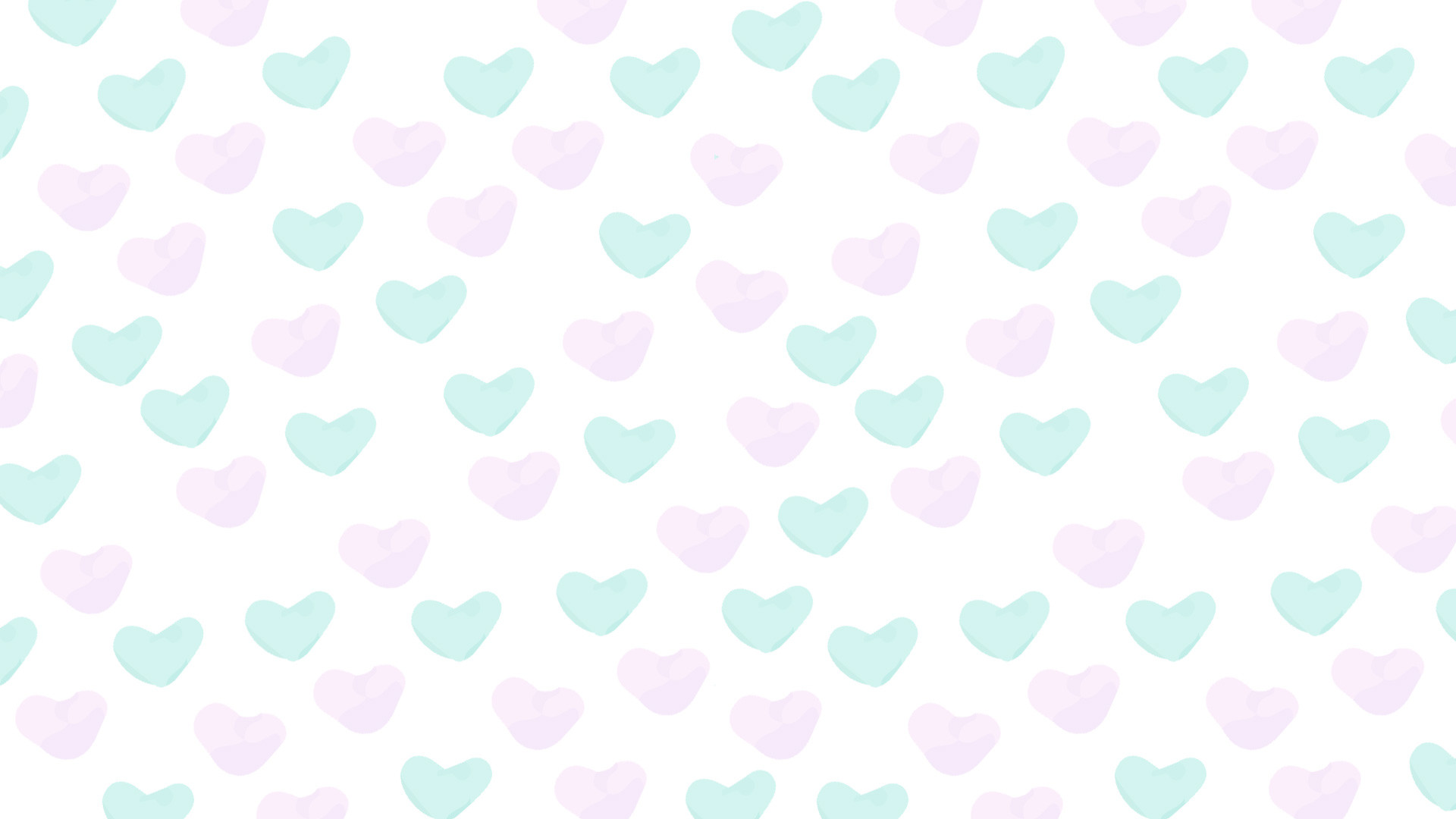 1920x1080 Pastel Hearts wallpaper for desktop