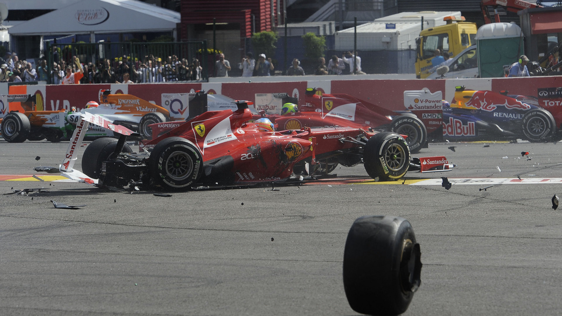 1920x1080 Fernando Alonso Crash ...