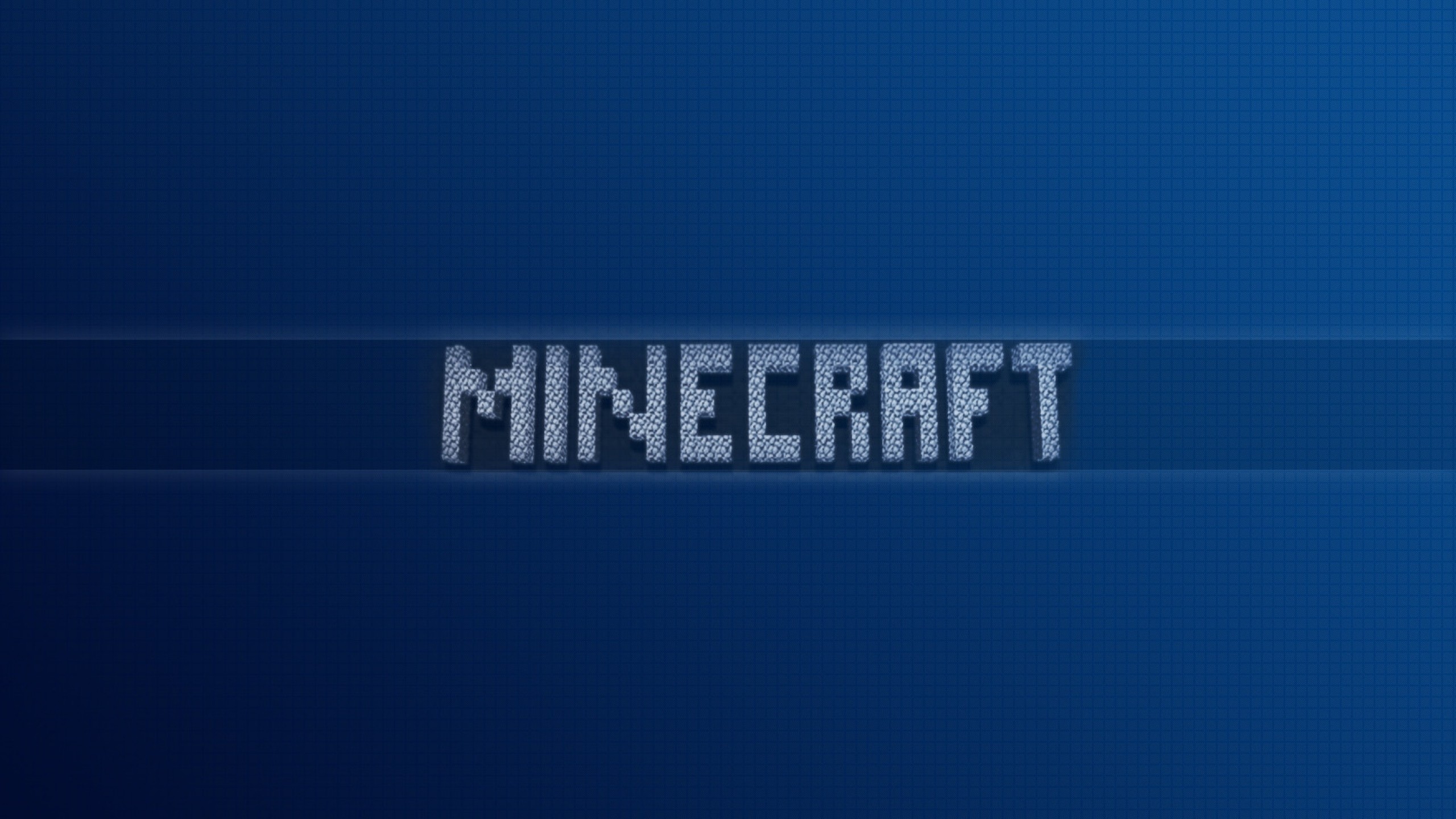 2560x1440  Wallpaper minecraft, name, font, background, game