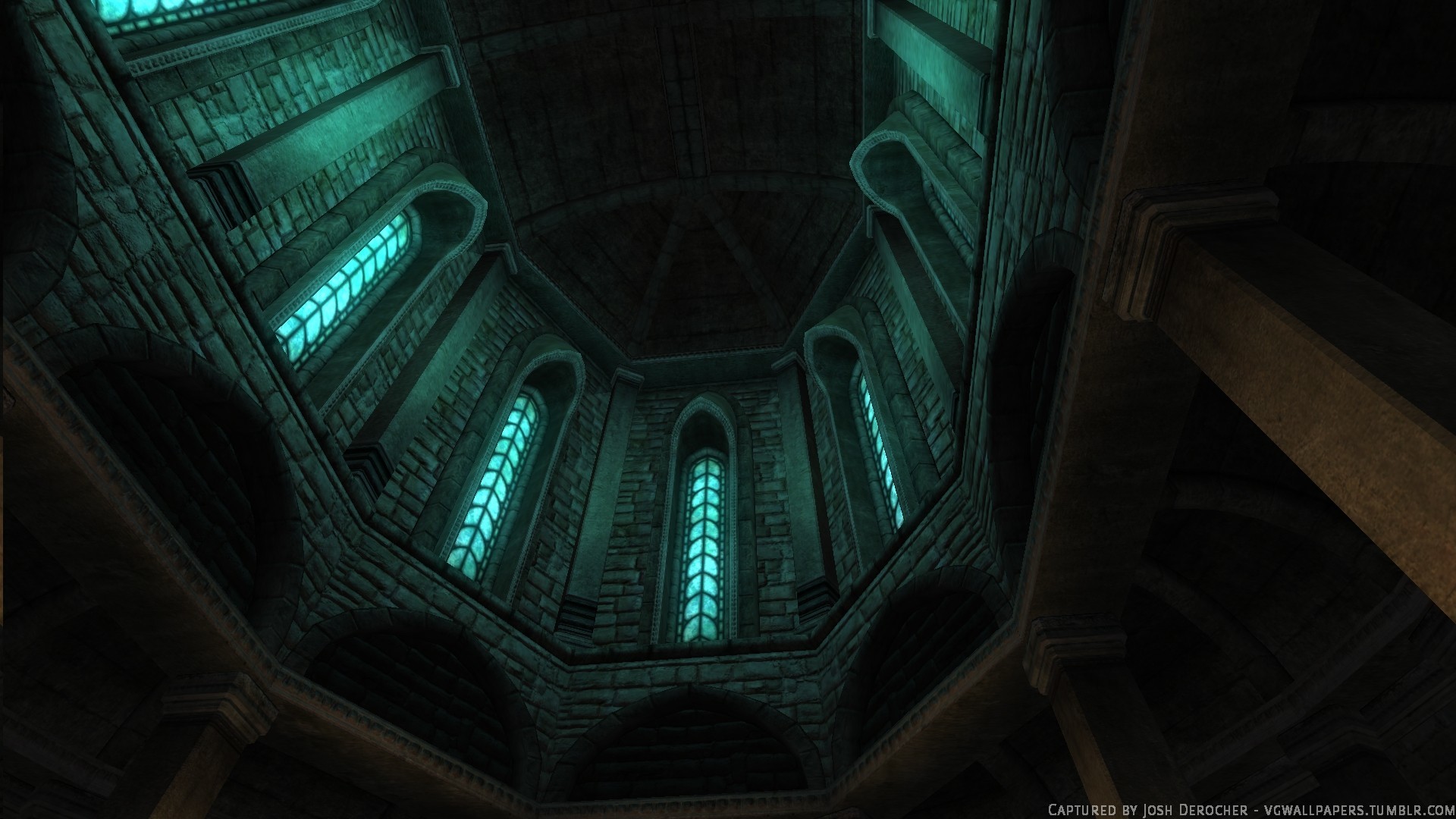 1920x1080 Ceiling - a screenshot from The Elder Scrolls IV: Oblivion. Click image for  full