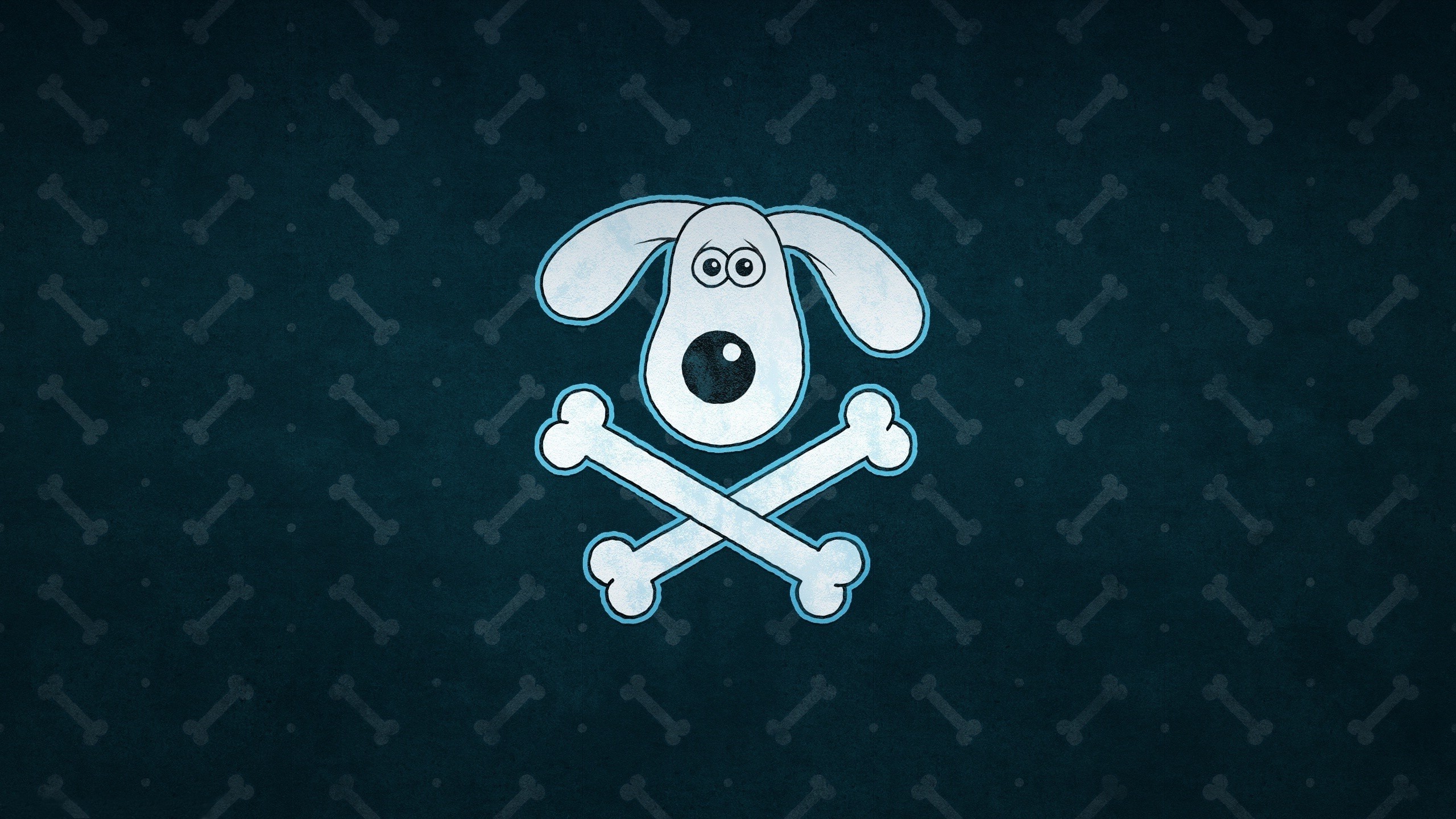 2560x1440 humor, Wallace & Gromit, Gromit, Artwork, Bones, Dog Wallpapers HD /  Desktop and Mobile Backgrounds