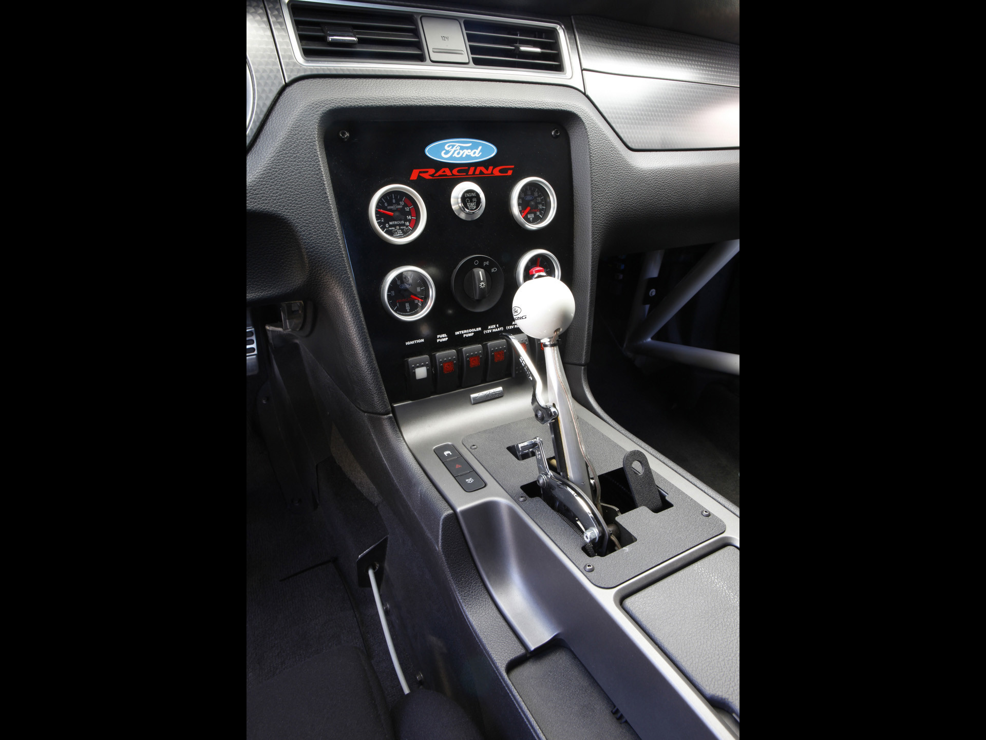 1920x1440 2012 Ford Mustang Cobra Jet Twin-Turbo Concept - Console -  -  Wallpaper