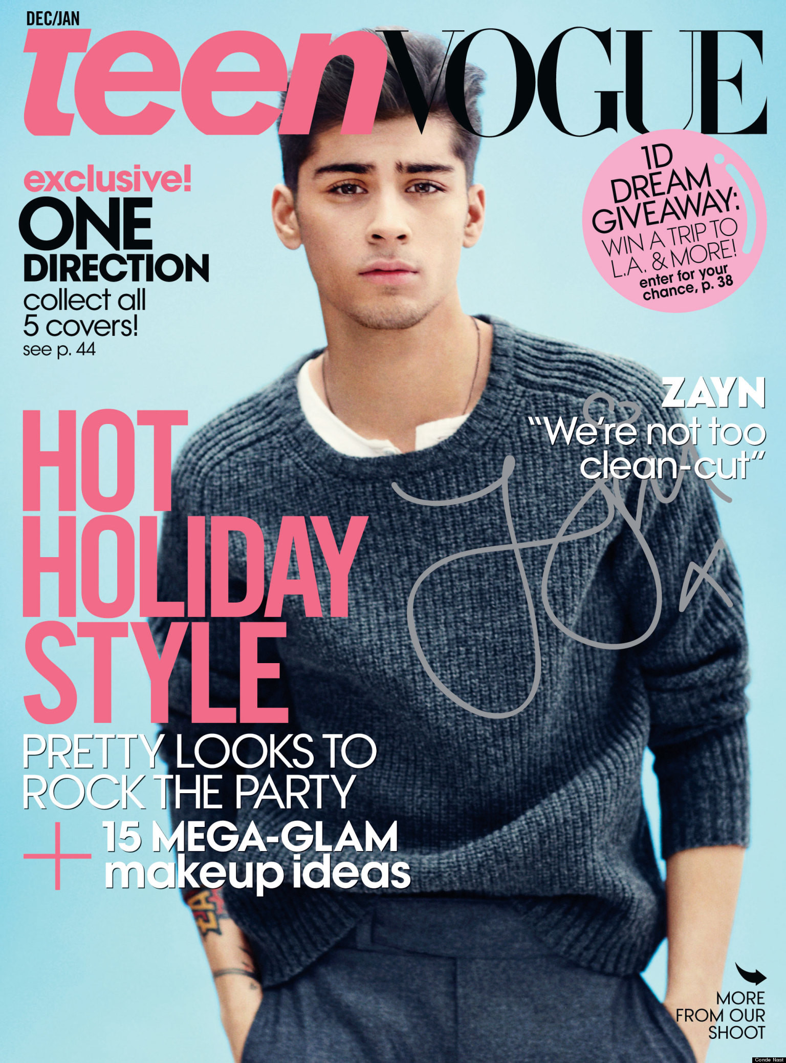 1536x2076 One Direction Covers Teen Vogue: Boy Band Talks 'Take Me Home' In December  Issue (PHOTOS) | HuffPost