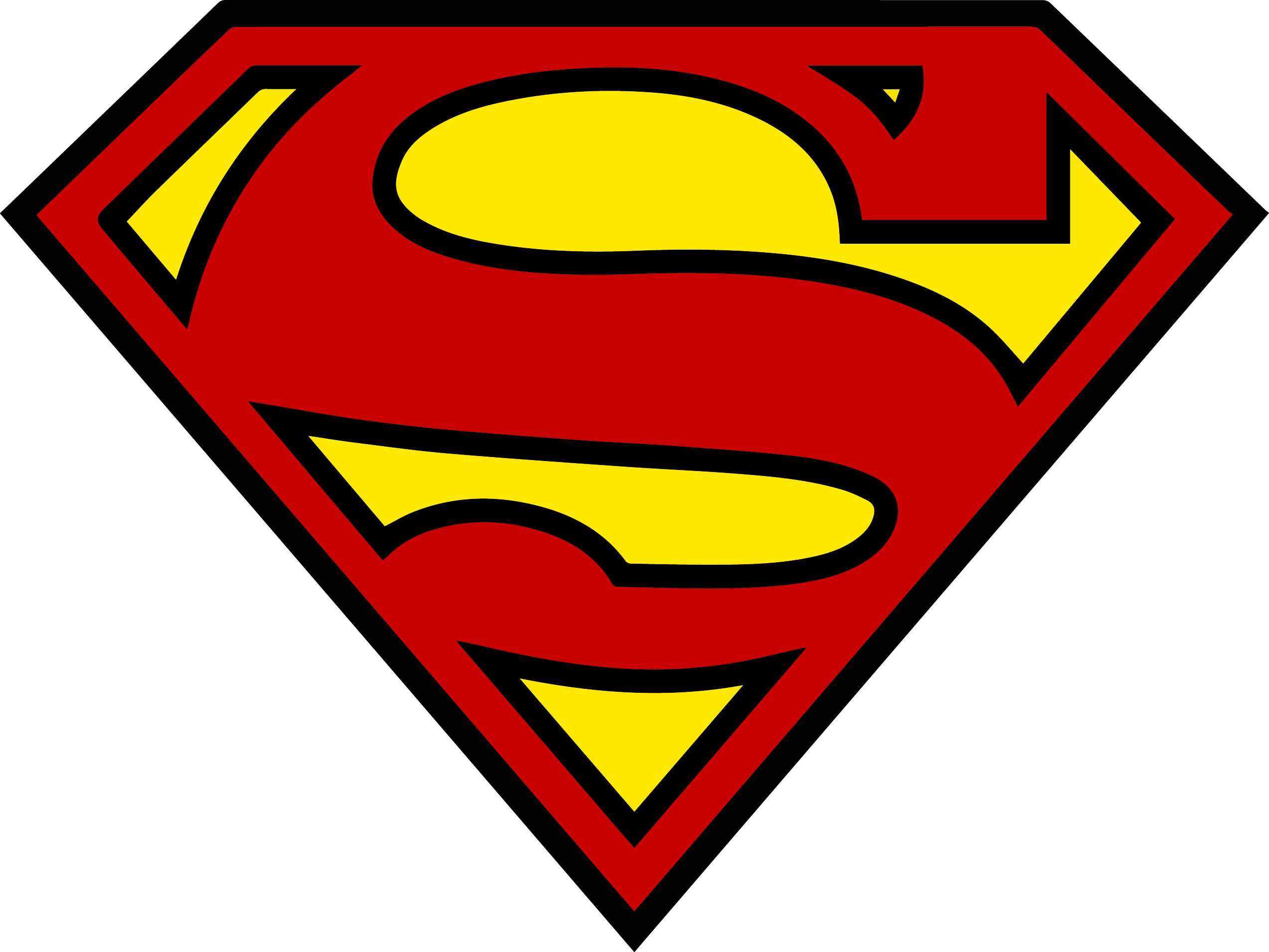 2545x1910 Superman Shield Logo Clip Art