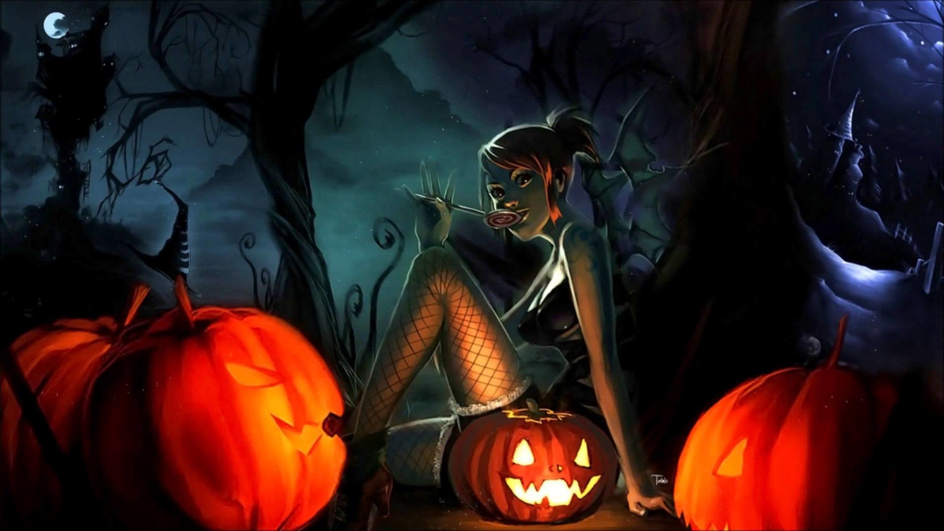 1920x1080 Scary Halloween Picture Free.