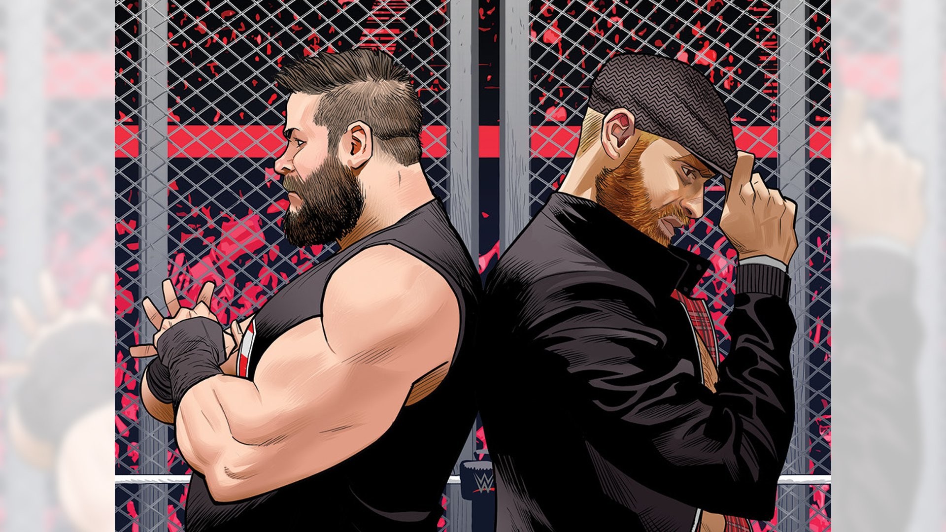 1920x1080 Kevin Owens and Sami Zayn are ready to “Fight Forever” in BOOM! Studios new  storyline