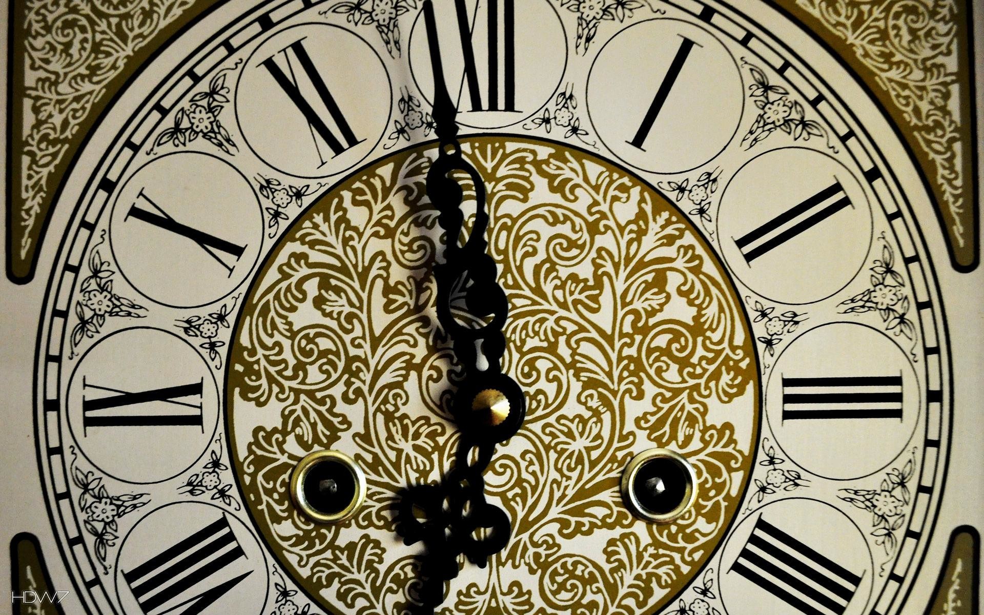 1920x1200 wallpaper.wiki-Photos-antique-clock-roman-numerals-gallery-