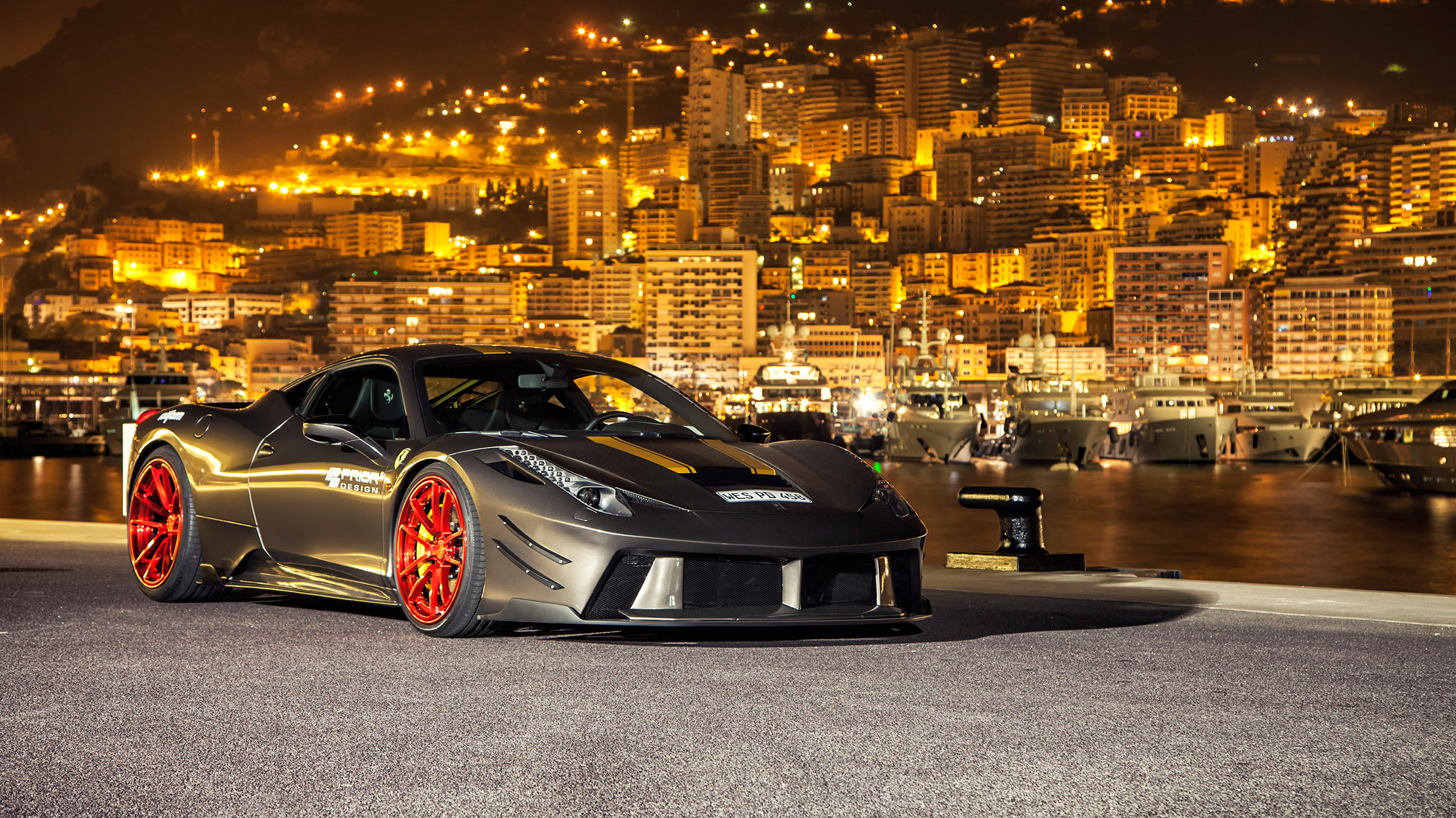 2560x1440 2015 Prior Design Ferrari 458 Italia