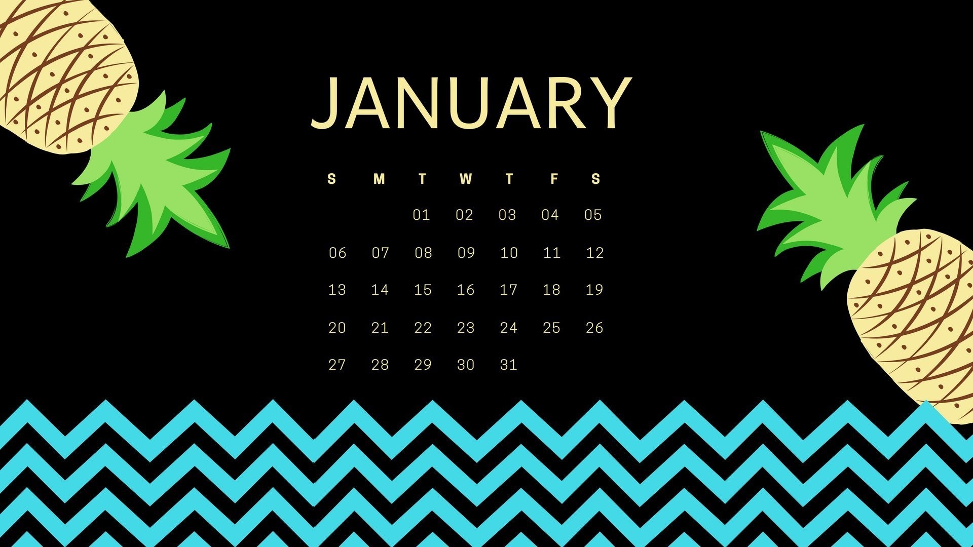1920x1080 Cute January 2019 Calendar Pictures Cute January 2019 Calendar Wallpaper