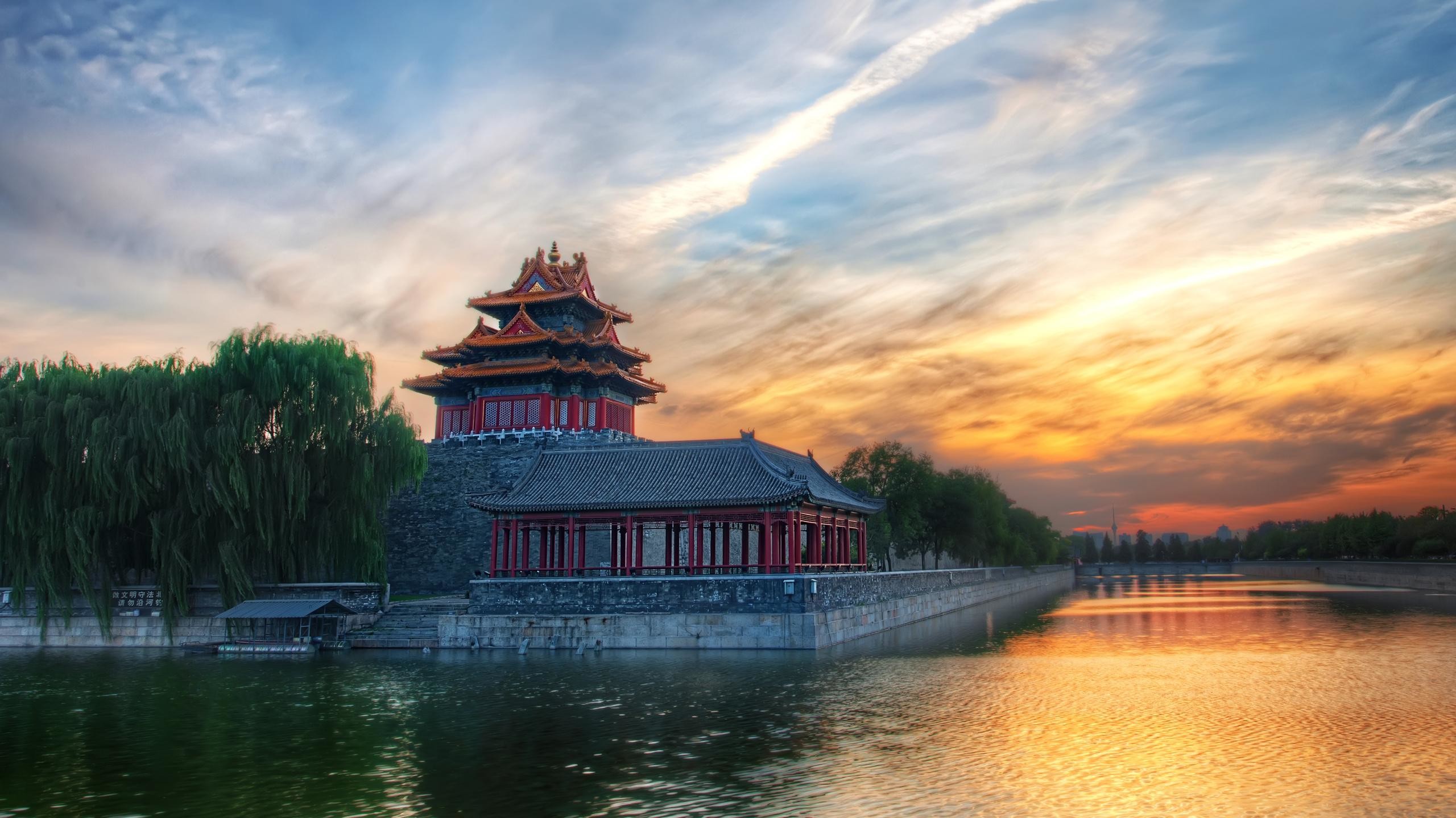 2560x1440 Forbidden City Full HD Wallpaper