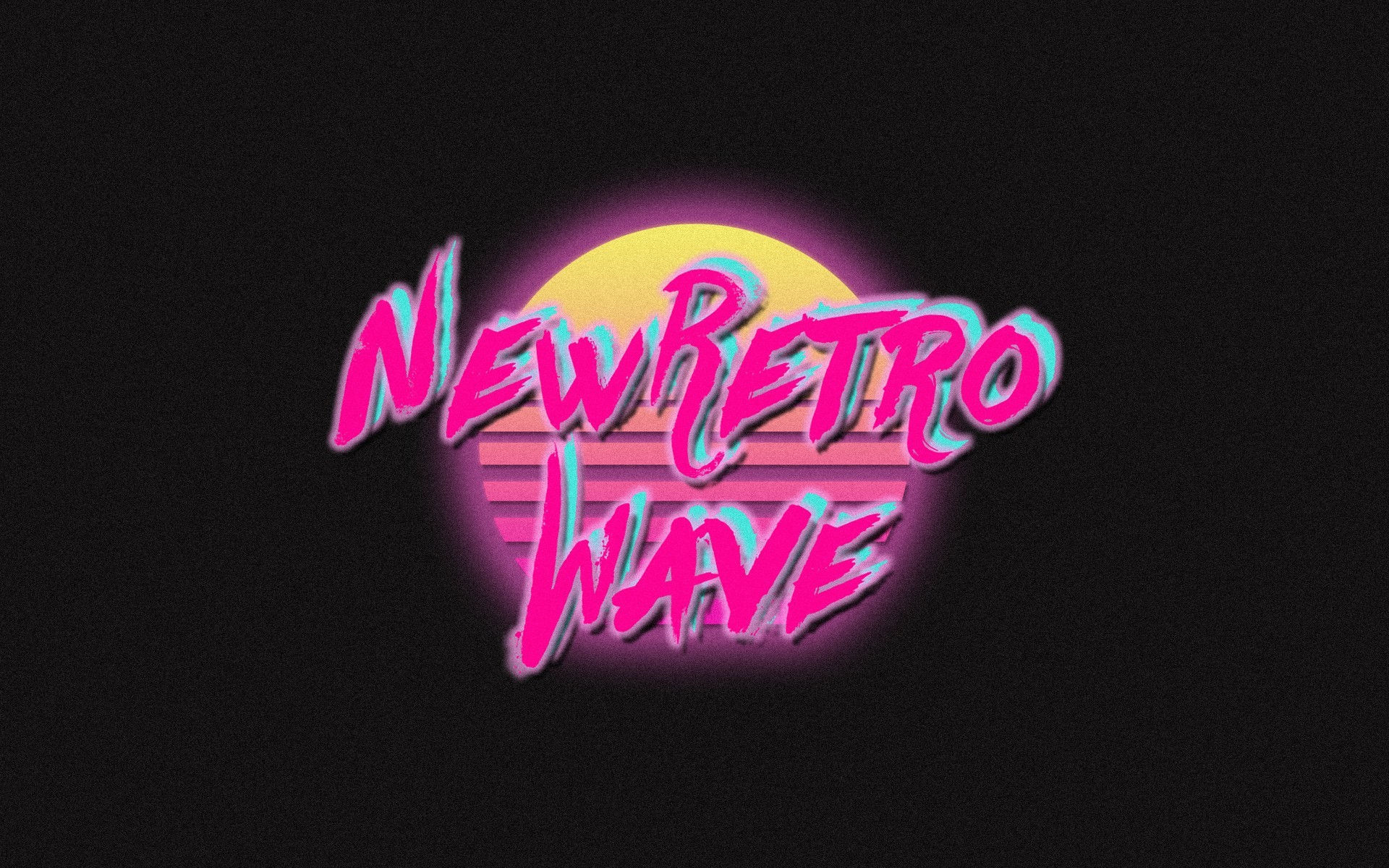 1920x1200 General  New Retro Wave neon 1980s vintage retro games synthwave
