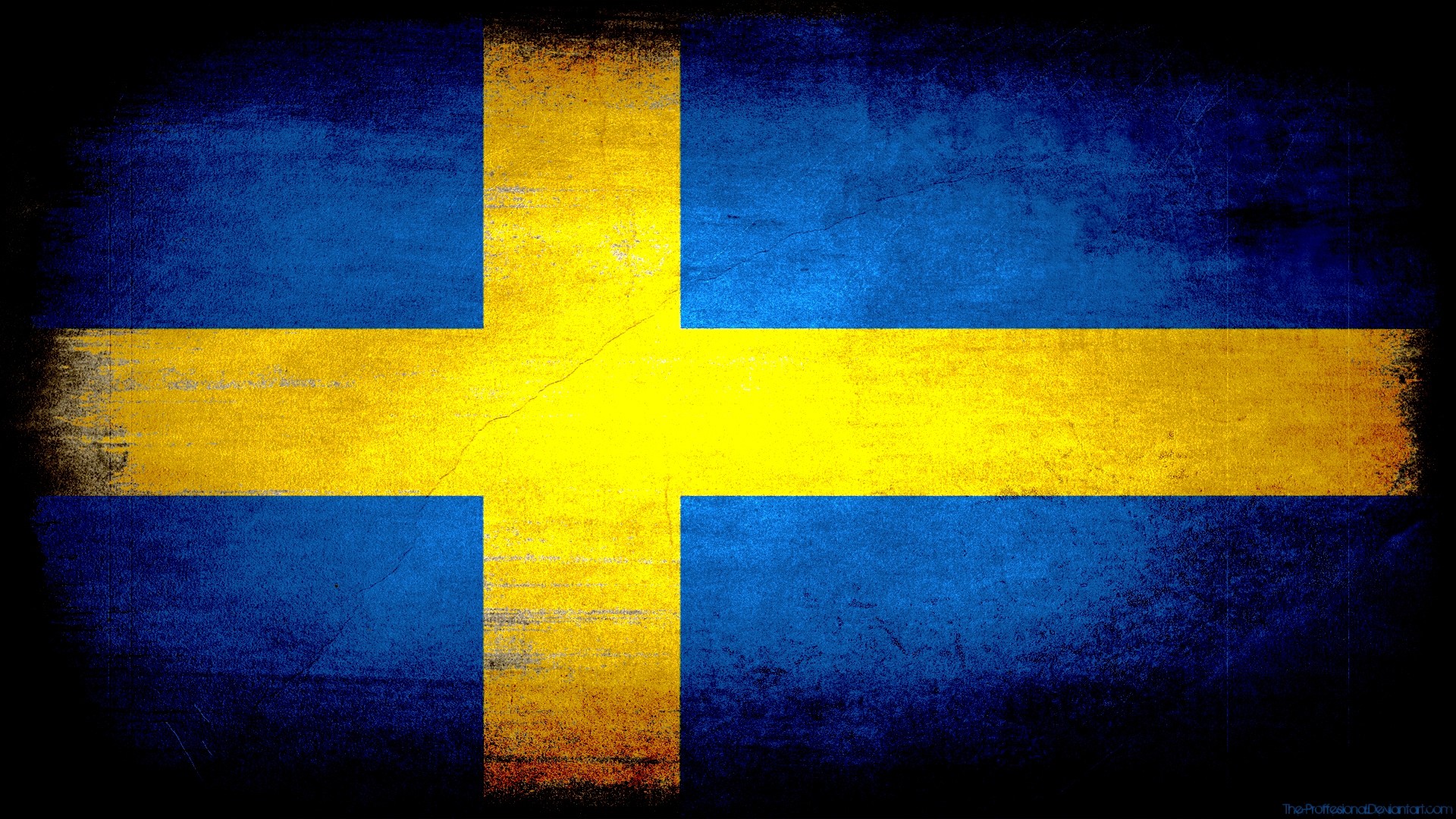 1920x1080 Sweden Flag Wallpaper