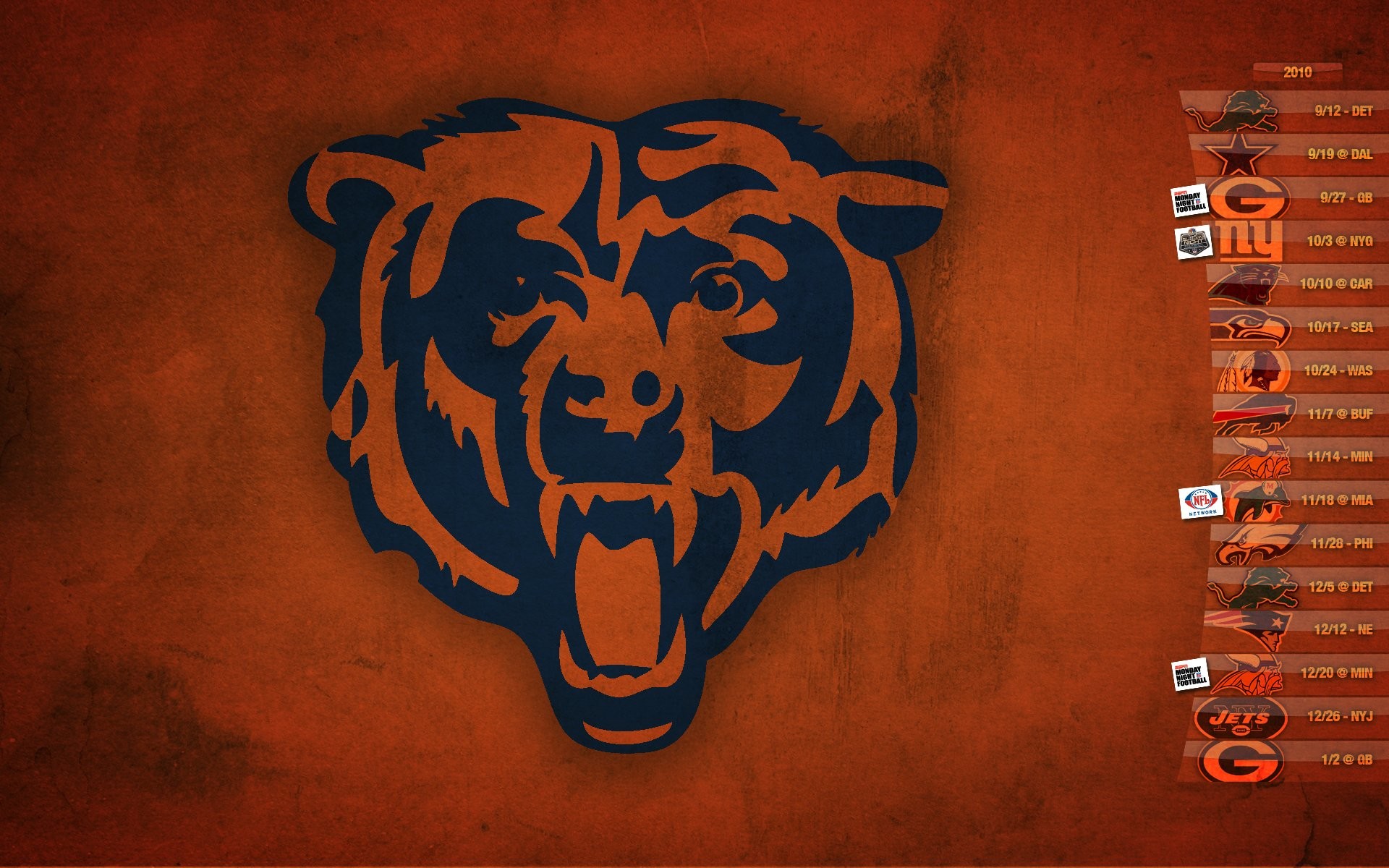 1920x1200 Marvelous Collections to Download Chicago Bears Football 2019 Wallpapers  For Desktop, Laptop and Mobile.