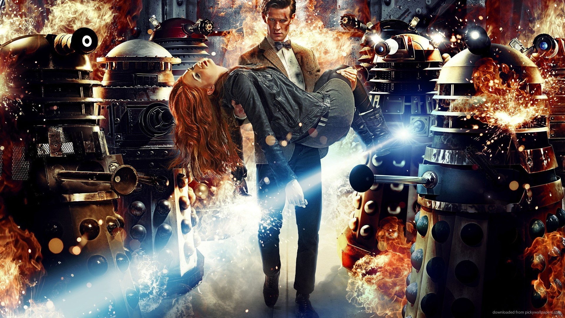 1920x1080 Doctor Who And Daleks for 