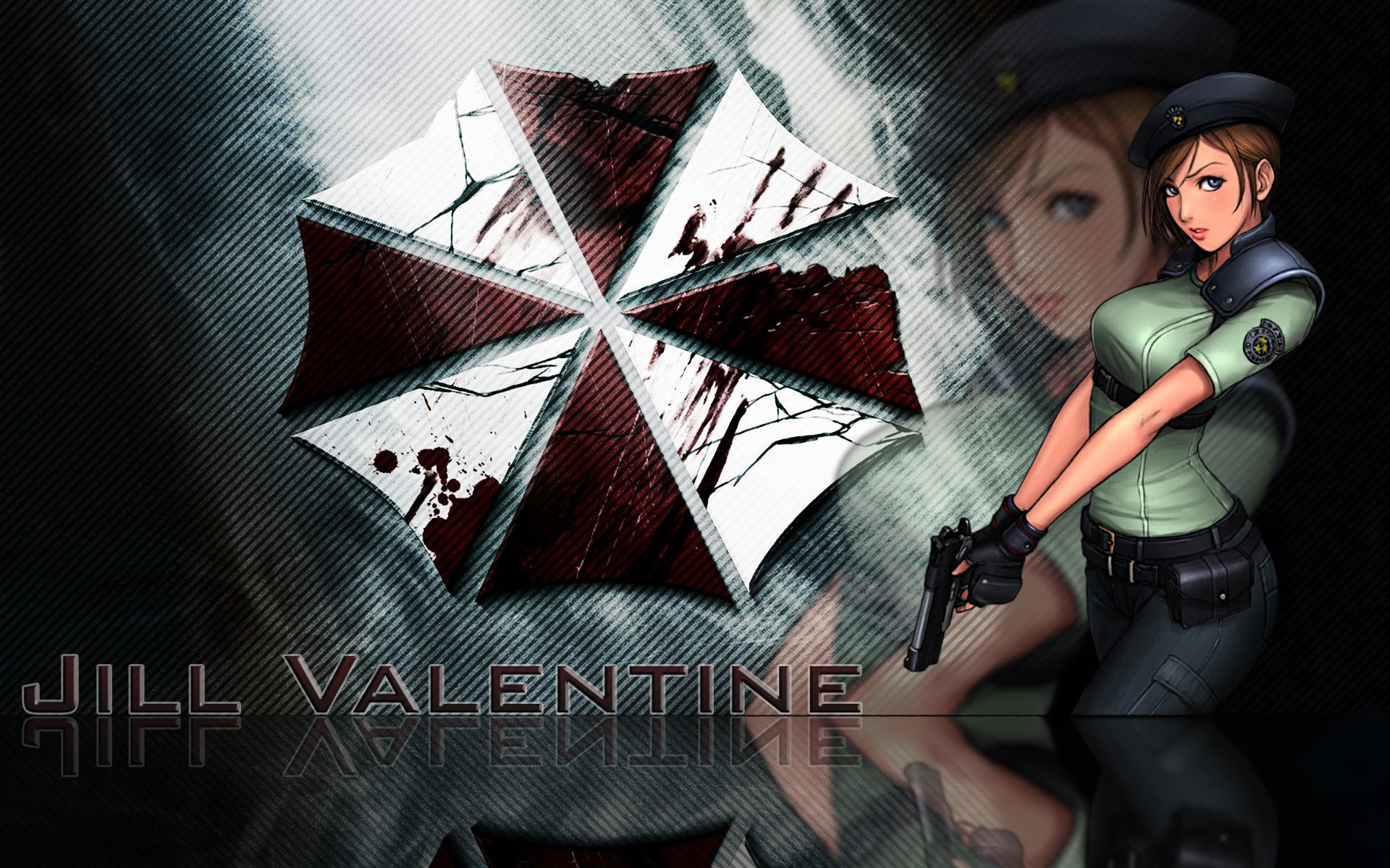 1920x1200 Video games movies Resident Evil Jill Valentine Umbrella Corp_ logos  wallpaper |  | 201293 | WallpaperUP