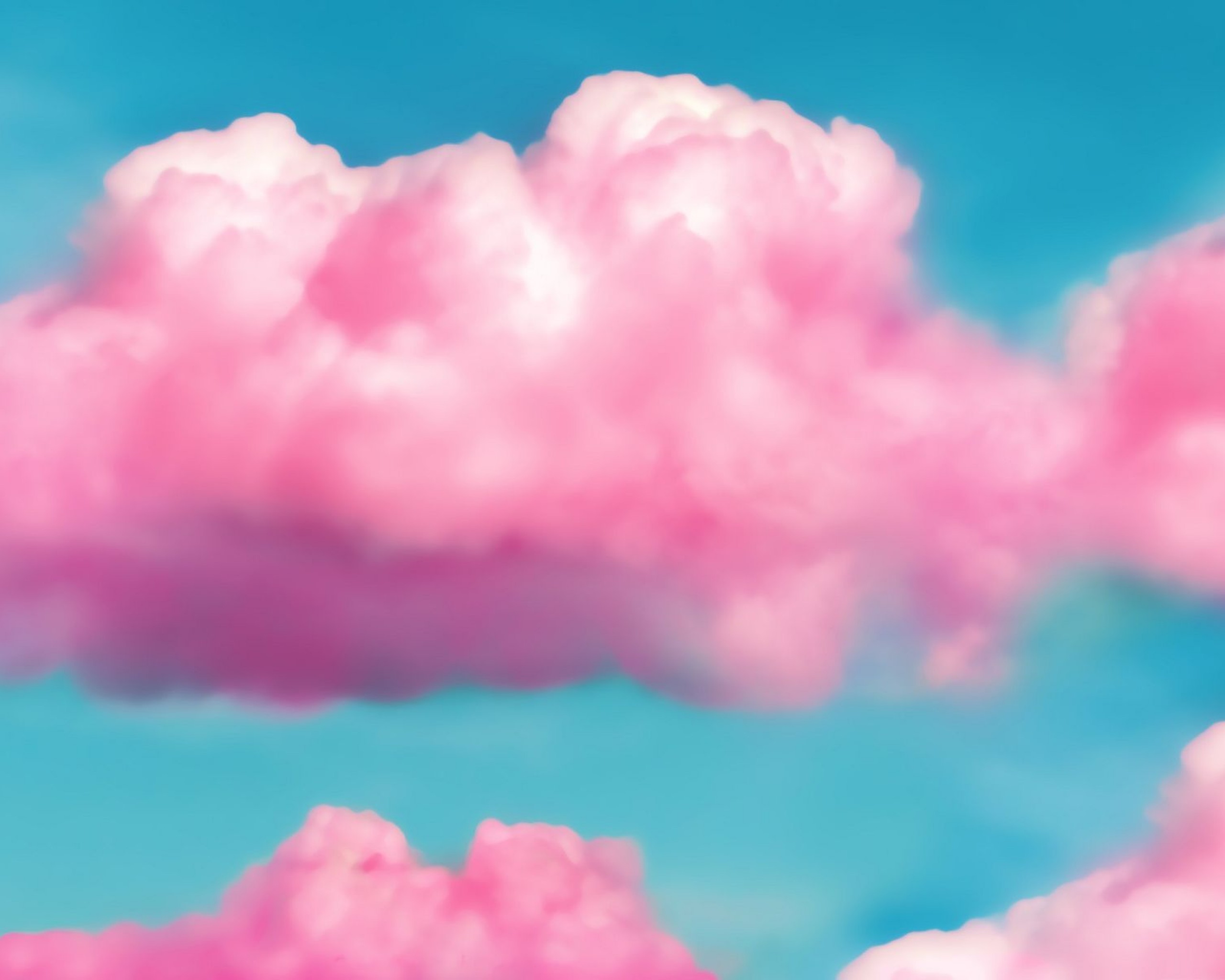 2560x2048 Soft Pink Cloud Wallpaper