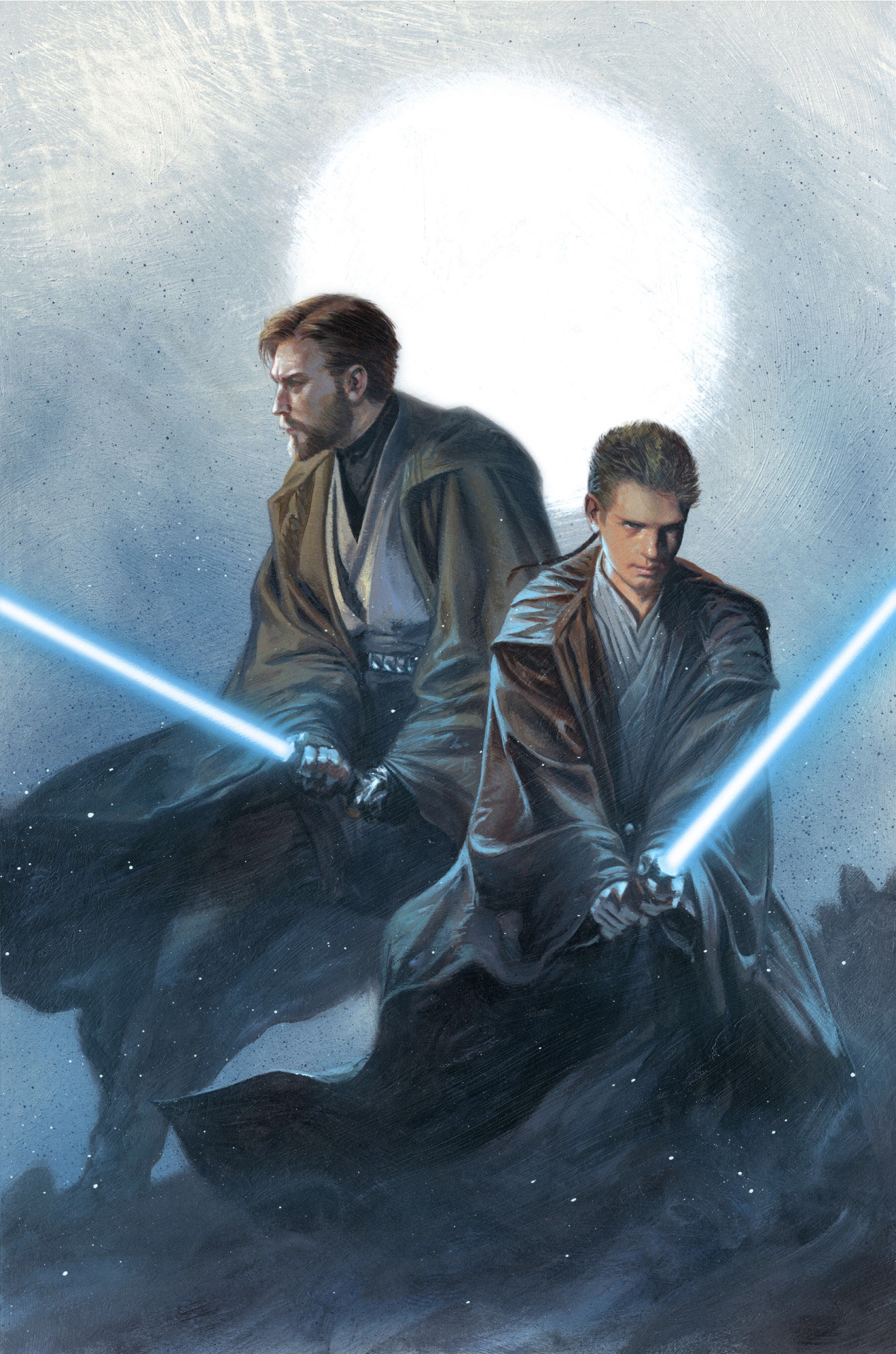 1271x1920 I absolutely love this Star Wars: Obi-Wan and Anakin variant cover by  Gabriele Dell'Otto *