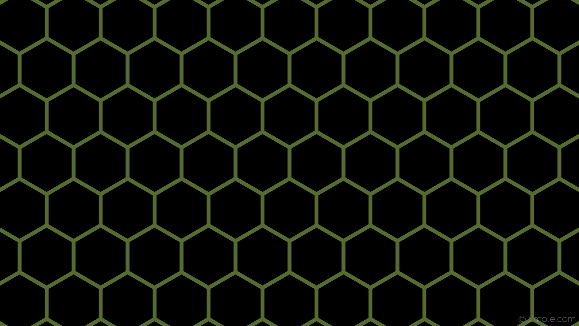 1920x1080 wallpaper beehive black honeycomb green hexagon dark olive green #000000  #556b2f 0Â° 13px