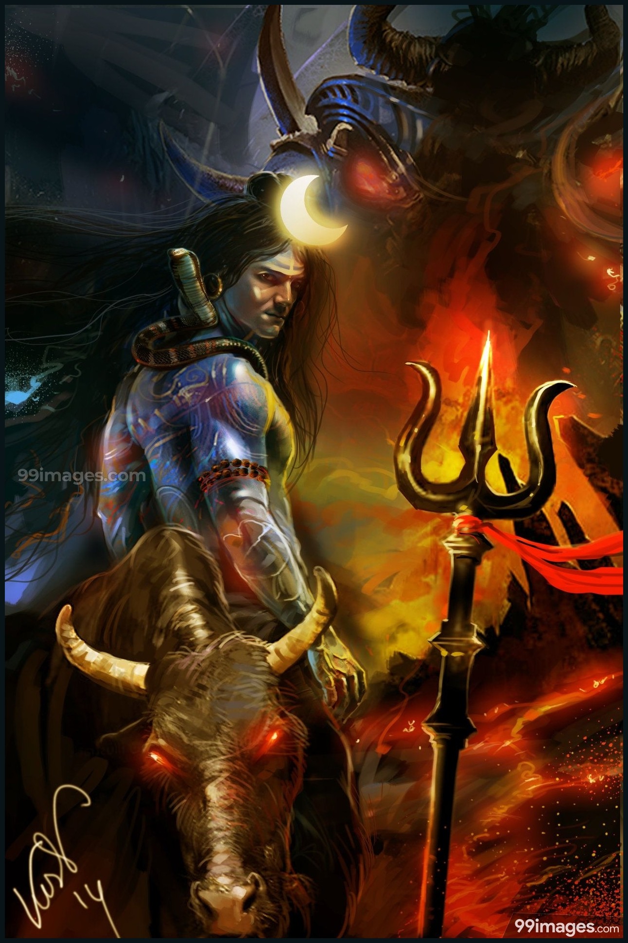 1292x1940 Lord Shiva HD Photos & Wallpapers (1080p)