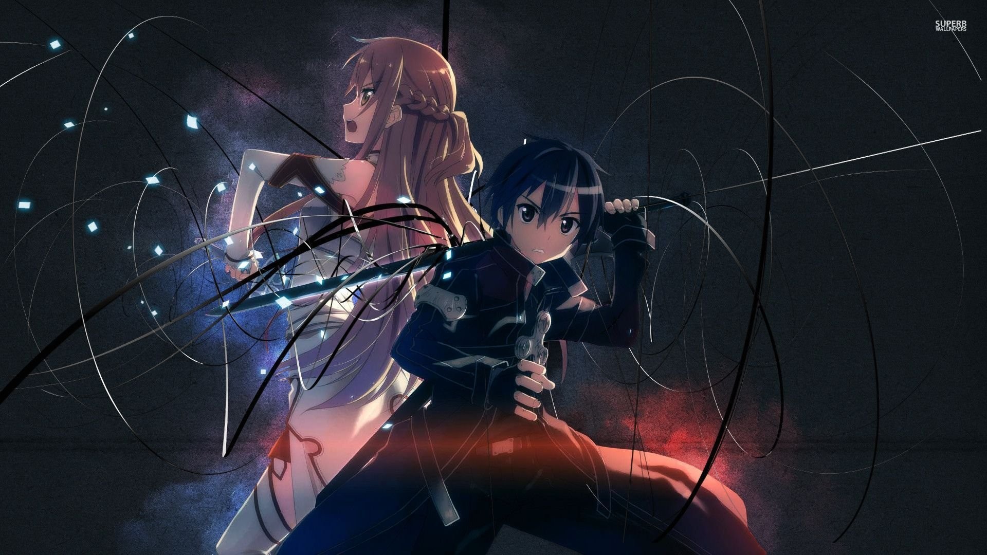 1920x1080 Asuna And Kirito - Sword Art Online 823434 ...