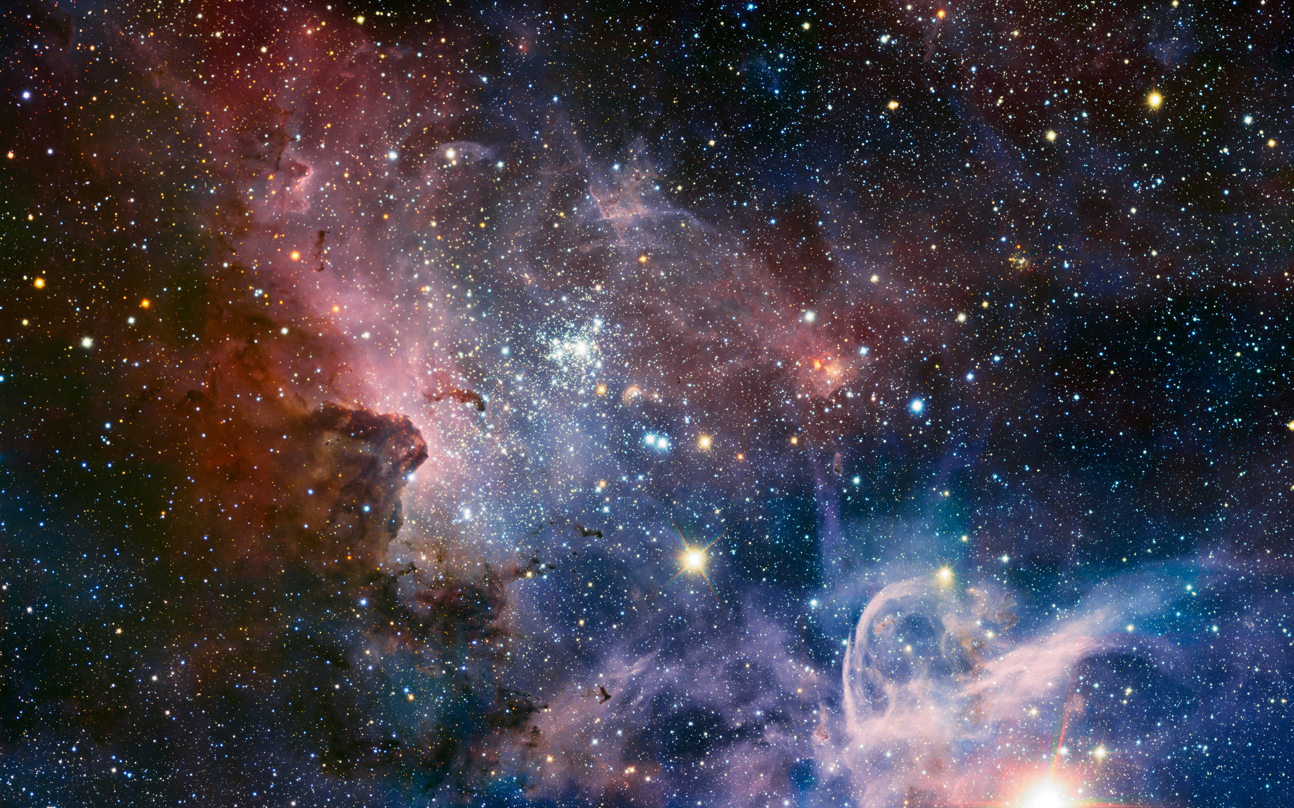 2560x1600 Nebula Wallpaper