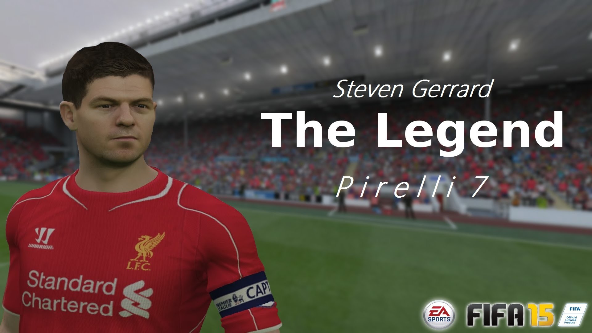 1920x1080 FIFA 15: Steven Gerrard "The Legend" - Tribute |Fifa Remake| HD
