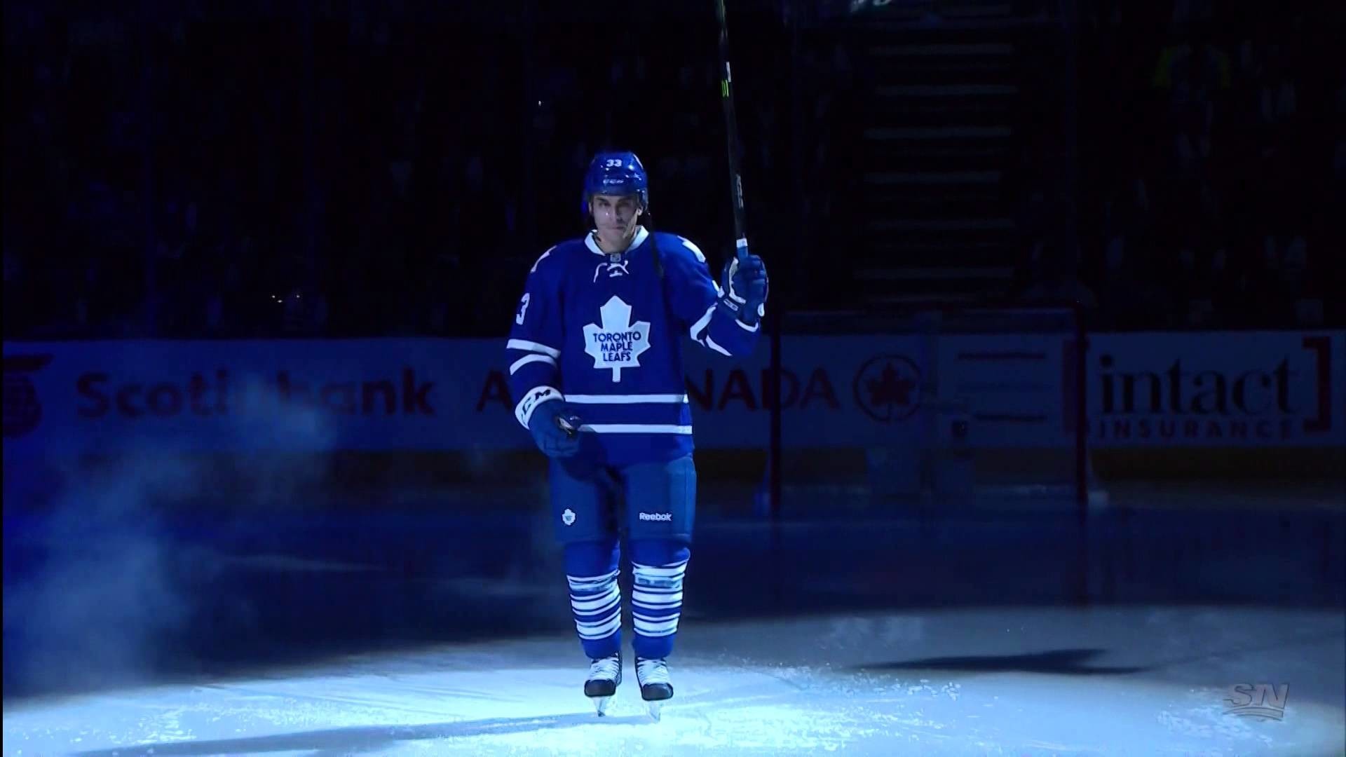 1920x1080  Toronto Maple Leafs 99th Season Opener - Player Introductions -  Oct 7th 2015 (HD