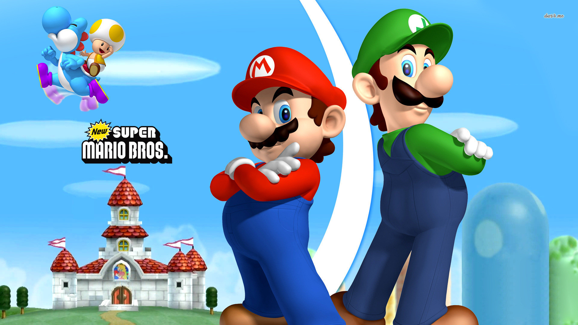 1920x1080 Mario and Luigi HD Wallpaper 4997 