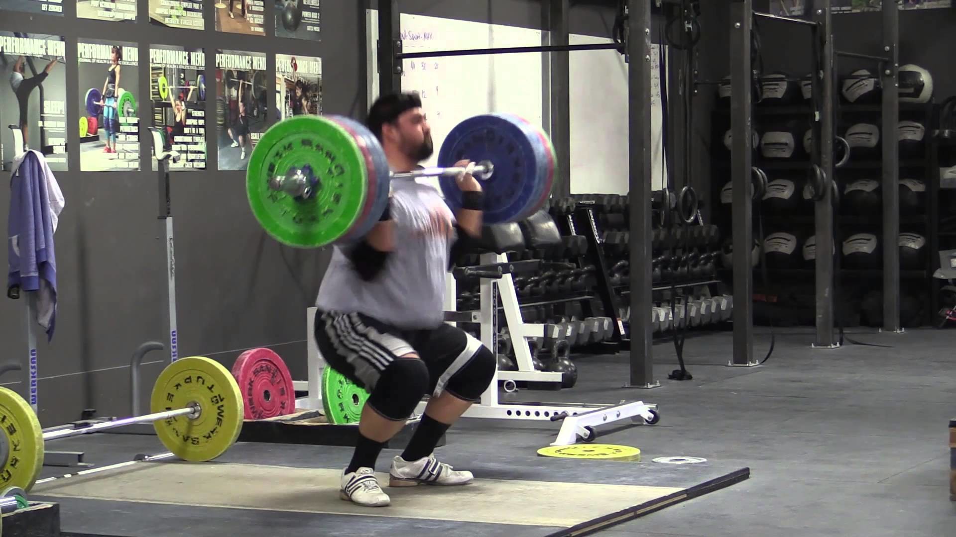 1920x1080 Olympic Weightlifting 3-30-15 - Snatch Pull, Clean, Jerk, Back Squat, Clean  Pull, Muscle Clean