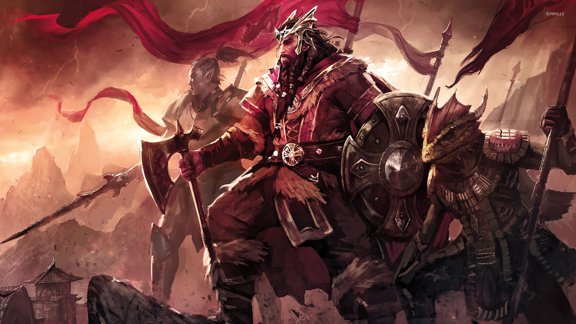 1920x1080 Video Game - The Elder Scrolls Online Jorunn the Skald-King The Elder  Scrolls Warrior