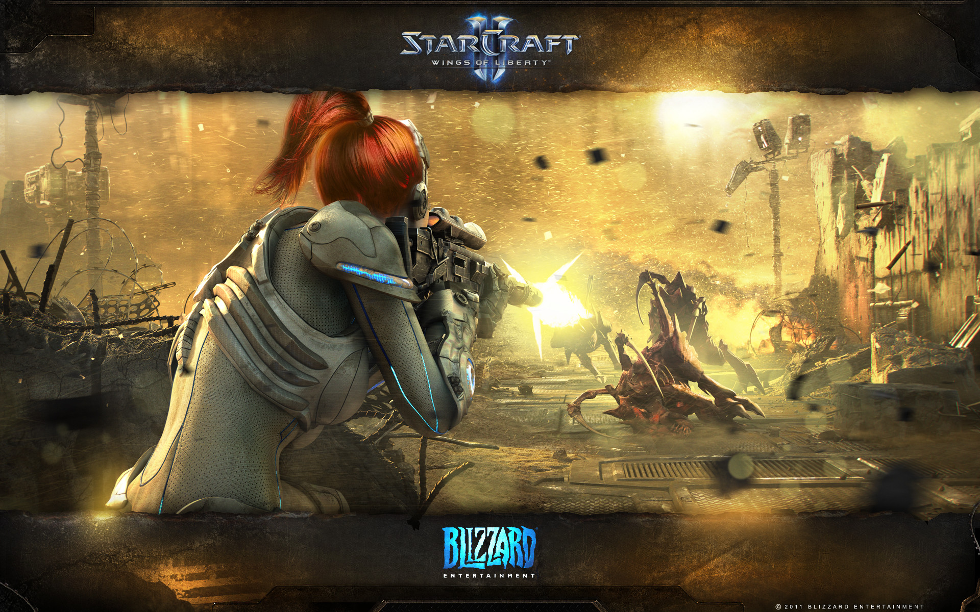 1920x1200 Video Game - StarCraft II: Heart of the Swarm Sarah Kerrigan Wallpaper