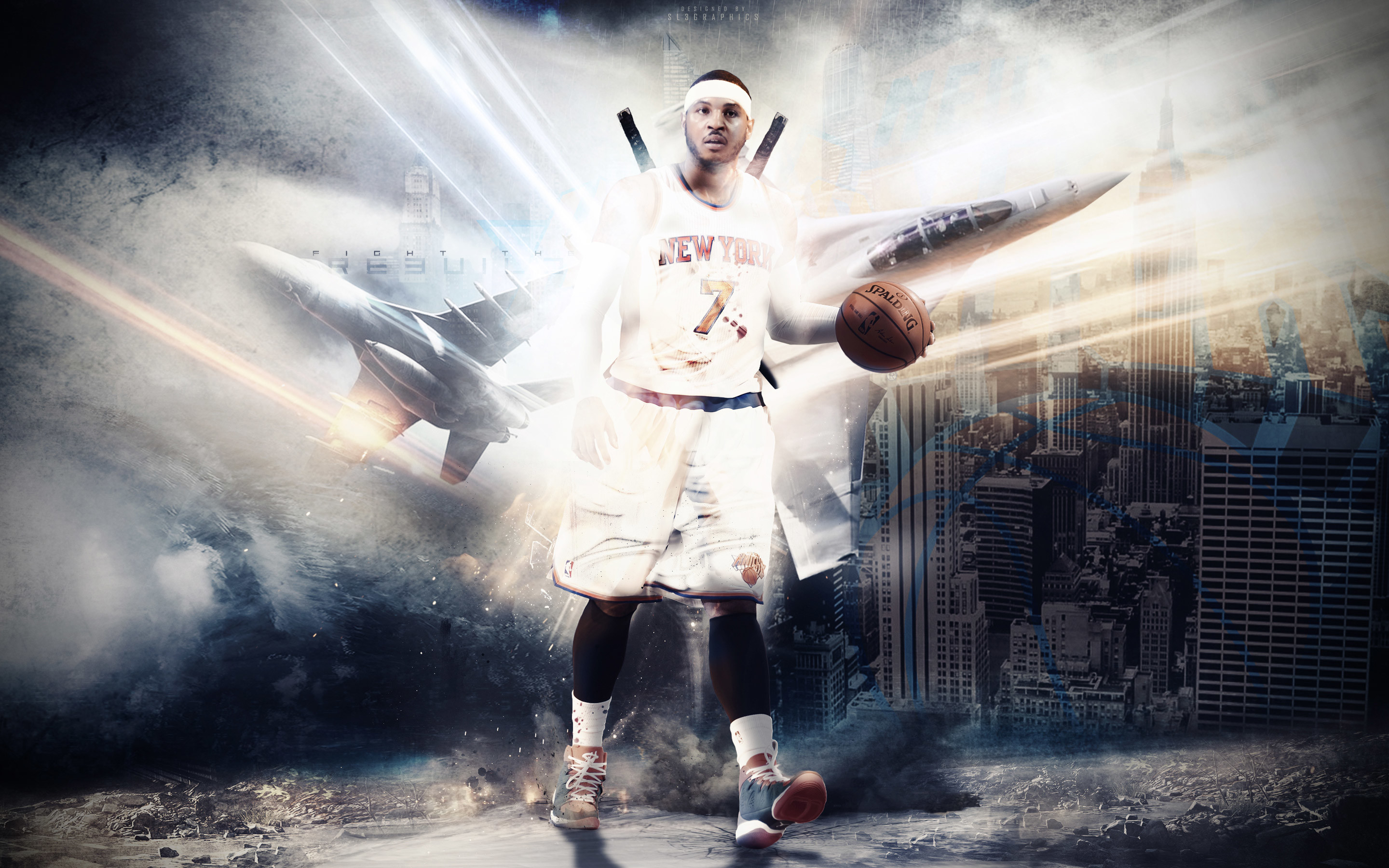 2880x1800 Melo NY Knicks 2015 Wallpaper