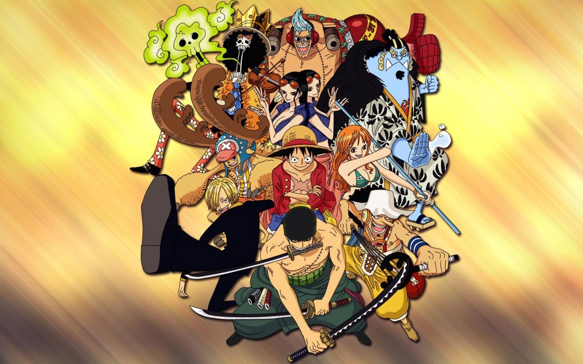 Robin One Piece anime Zorro Franky One Piece Tony Tony Chopper Brook One  Piece Strawhat pirates Monkey D Luffy Nami One Piece Usopp Sanji One  Piece wallpaper  2800x2043  255492  WallpaperUP