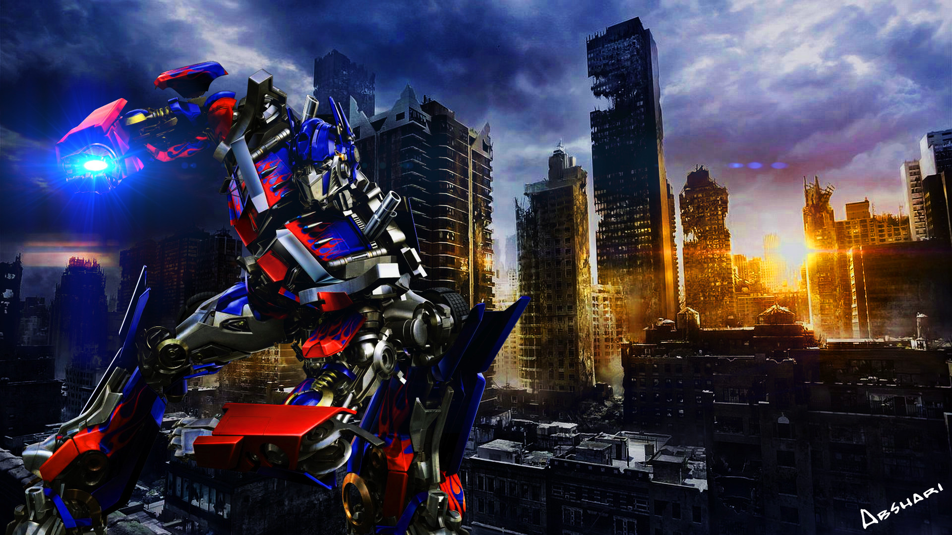 1920x1080 High Definition Creative Transformers 2 Optimus Prime Pictures