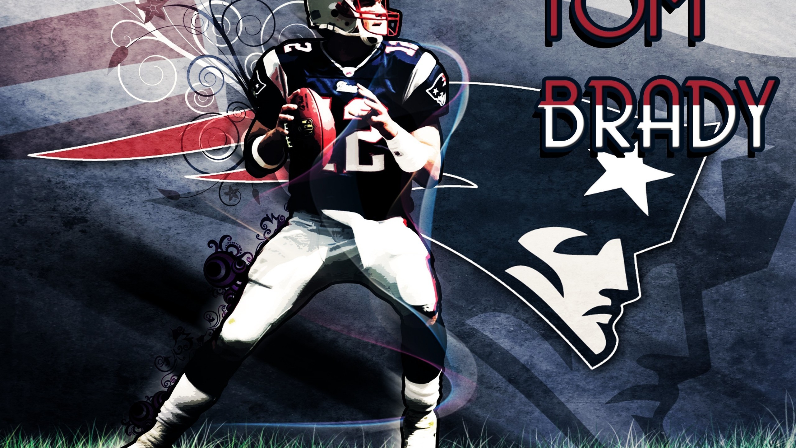 2560x1440 Patriots Tom Brady Wallpaper Mobile