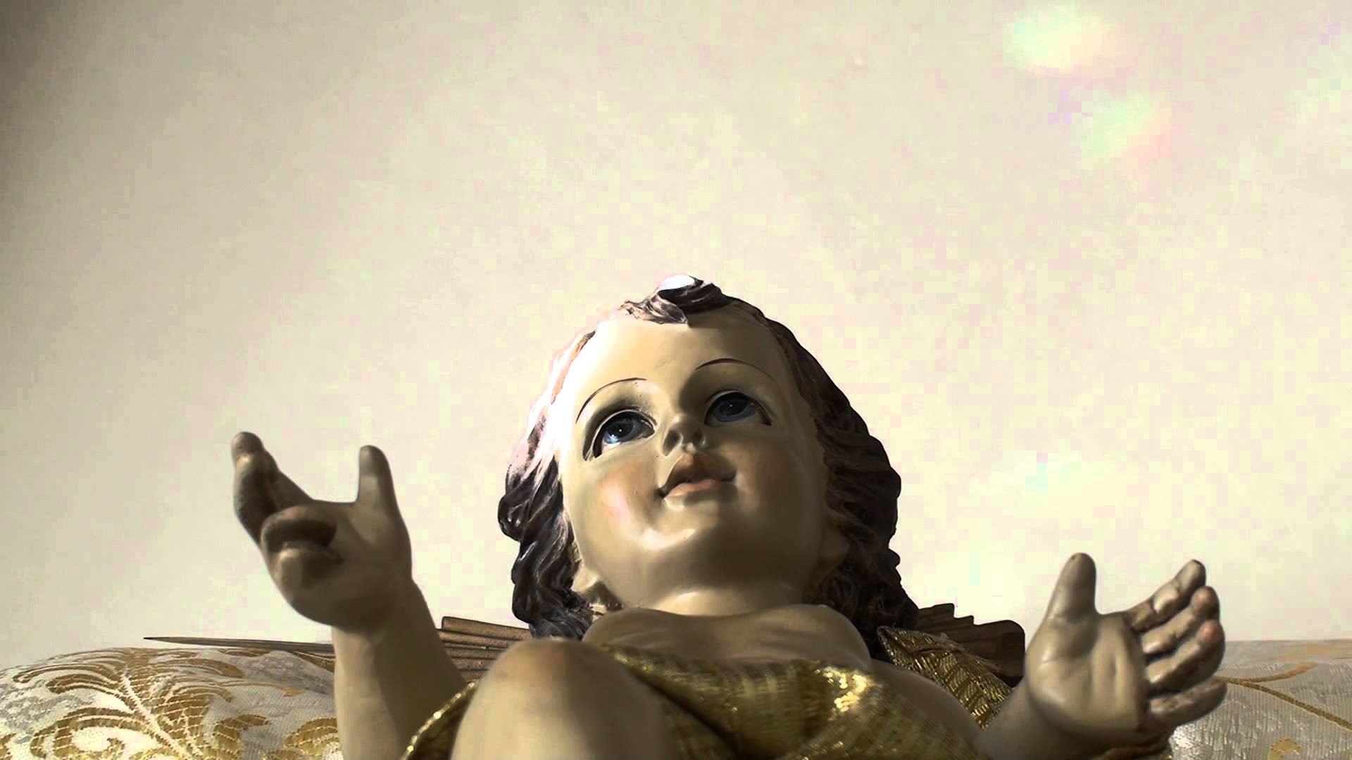 1920x1080 Baby Jesus Statue Moving Hands? Miracle, Illusion, Sign?