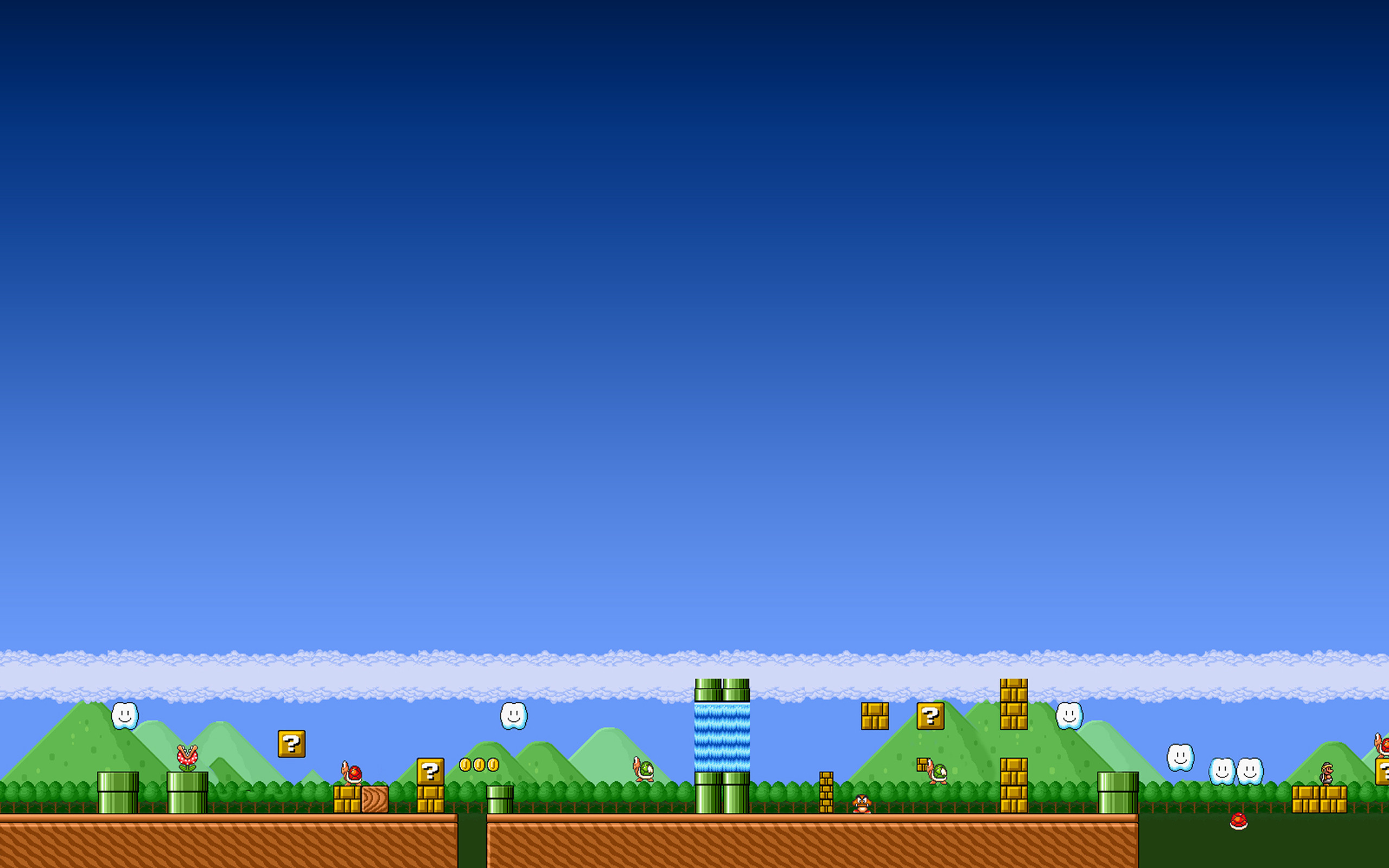 2560x1600 Super Mario Backgrounds Wallpaper