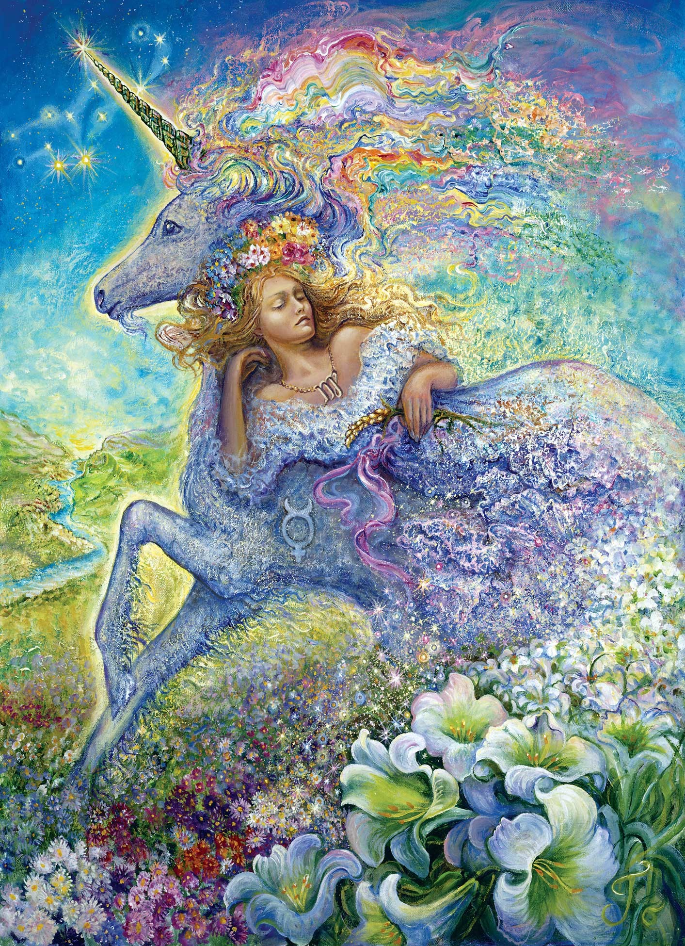1413x1950 Josephine Wall: Daydream Believer - 1000pc Jigsaw Puzzle in Tin by  Masterpieces