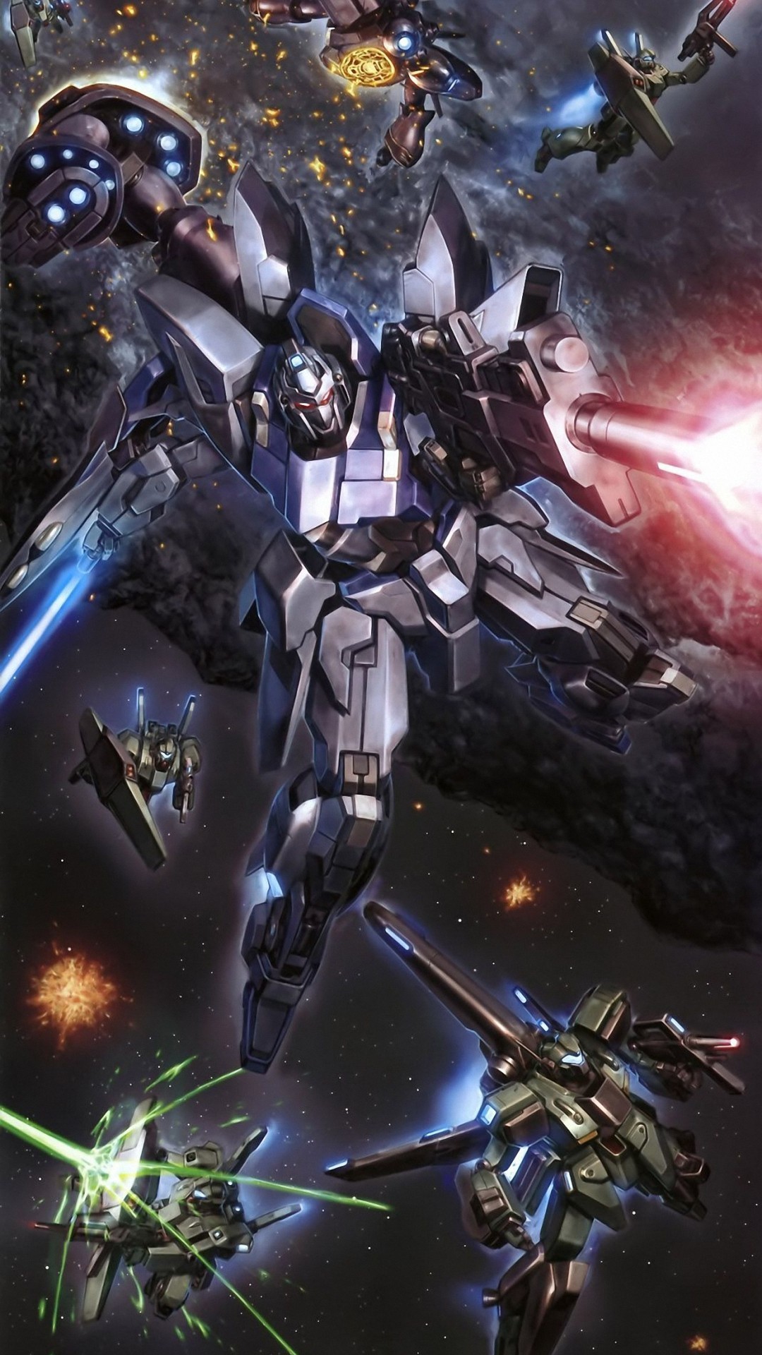 1080x1920 1920x1080 Musou Cutscene Comparisons: Zeta Gundam, Part 1