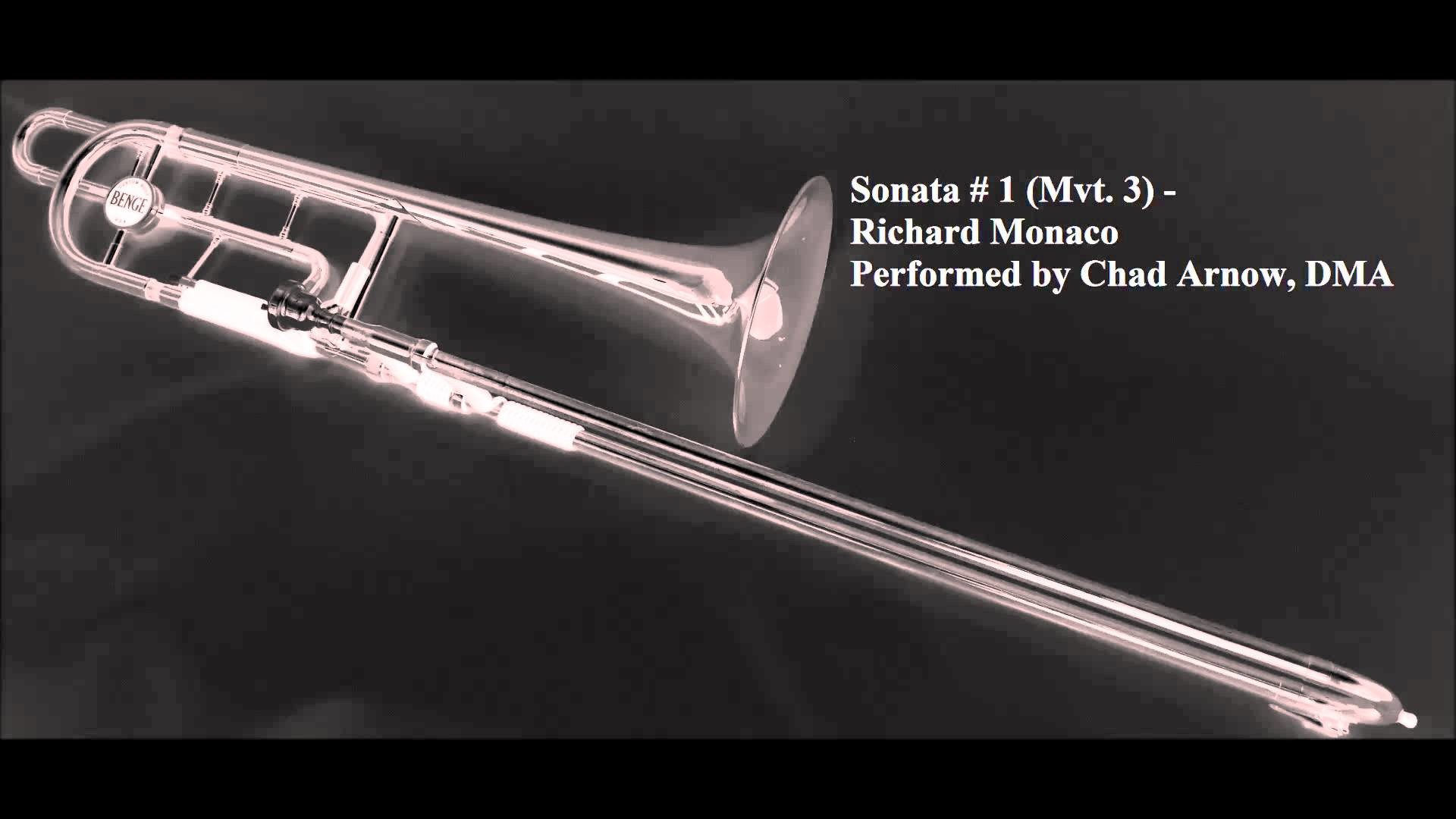 1920x1080 Sonata #1 (mvt. 3) - Richard Monaco. Performed by Chad Arnow
