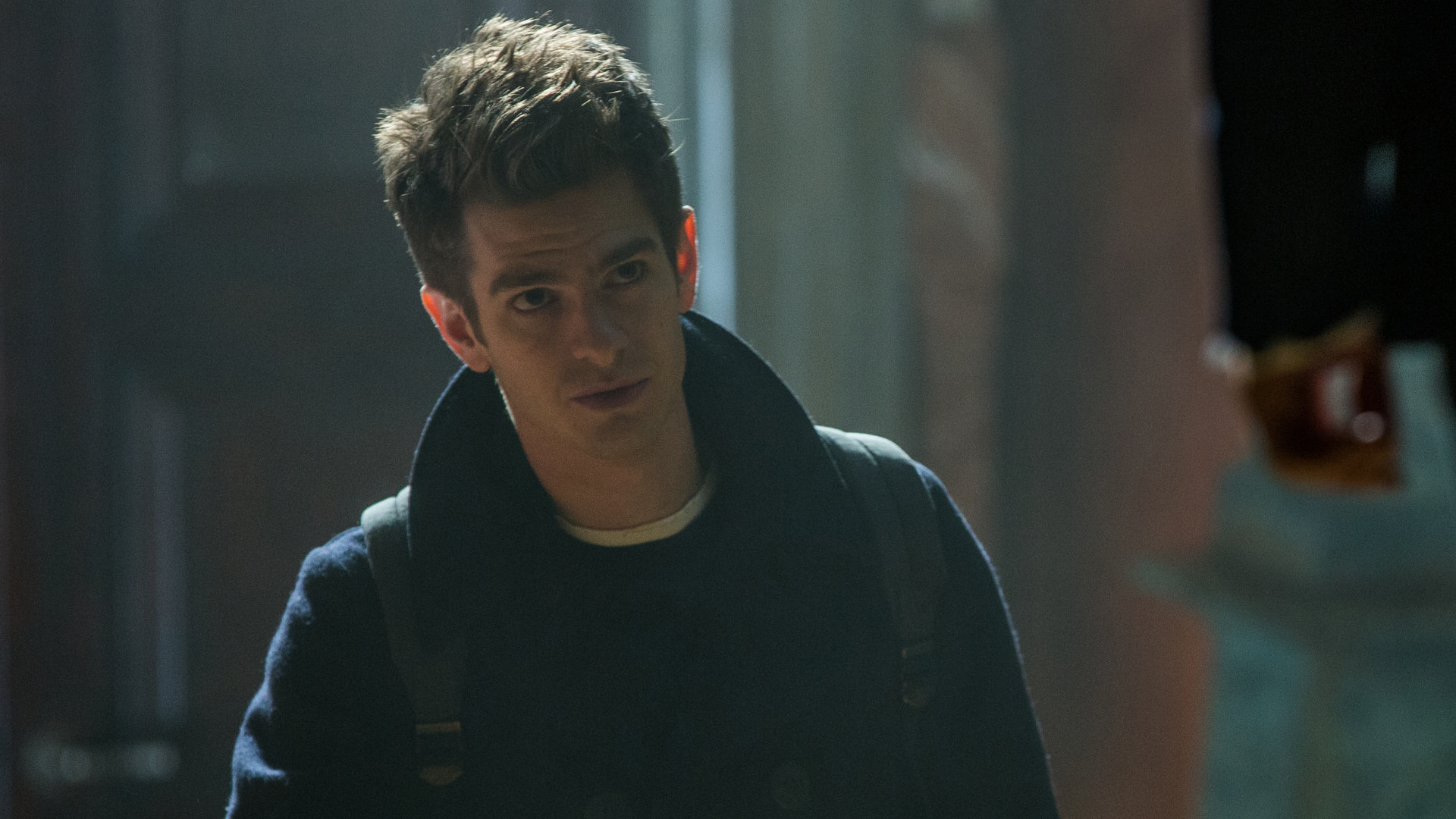 1920x1080 andrew garfield as peter parker in the amazing spider man 2 movie