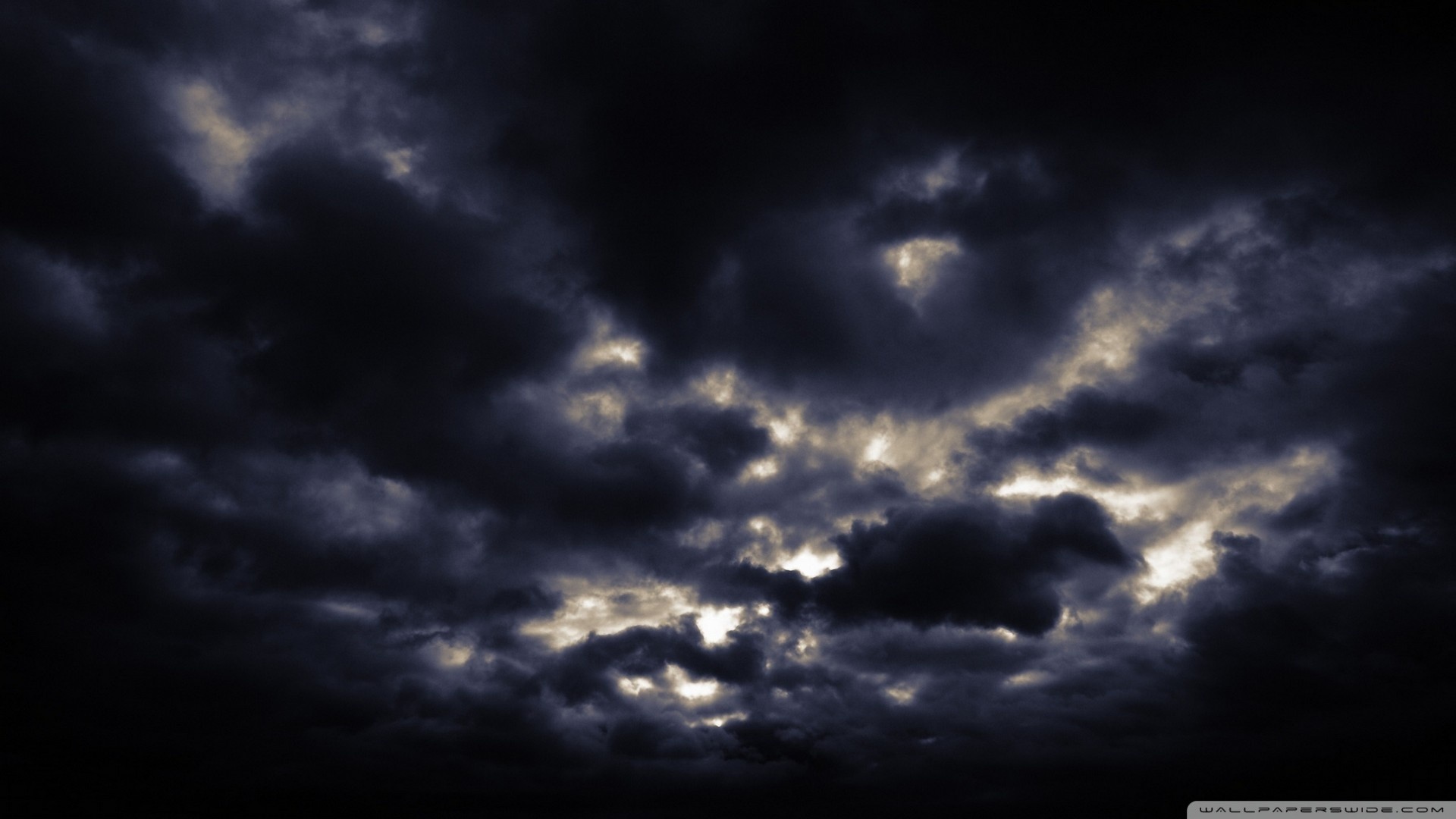 1920x1080 ... Wallpaper Dark Clouds Background #6899567 ...