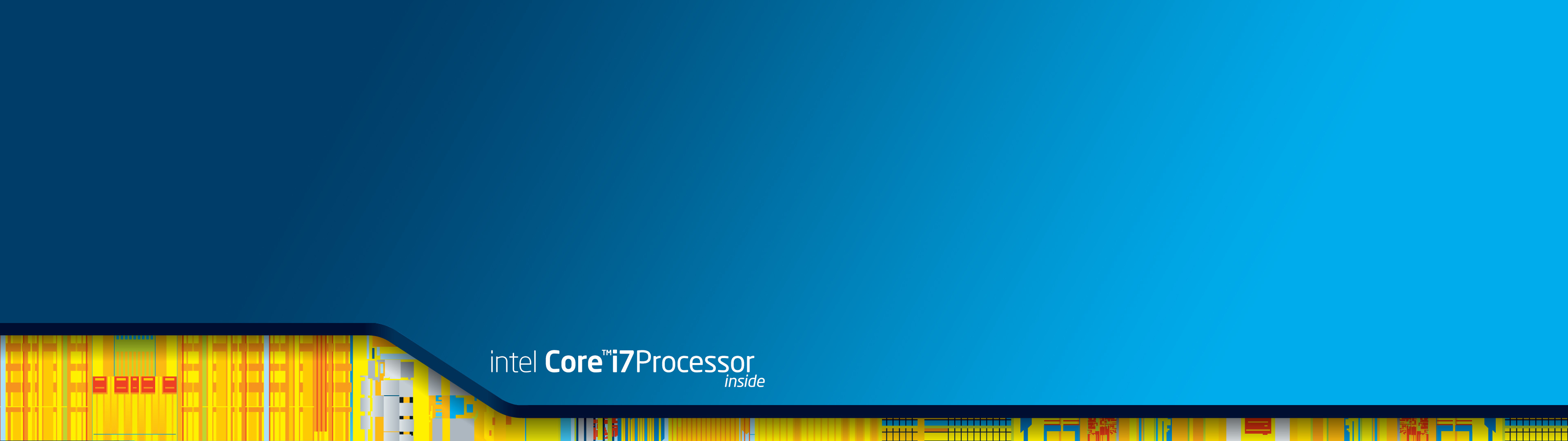 3840x1080 Intel i7 inspired  by psucow on DeviantArt Â· wallpaper lovers hd  ...