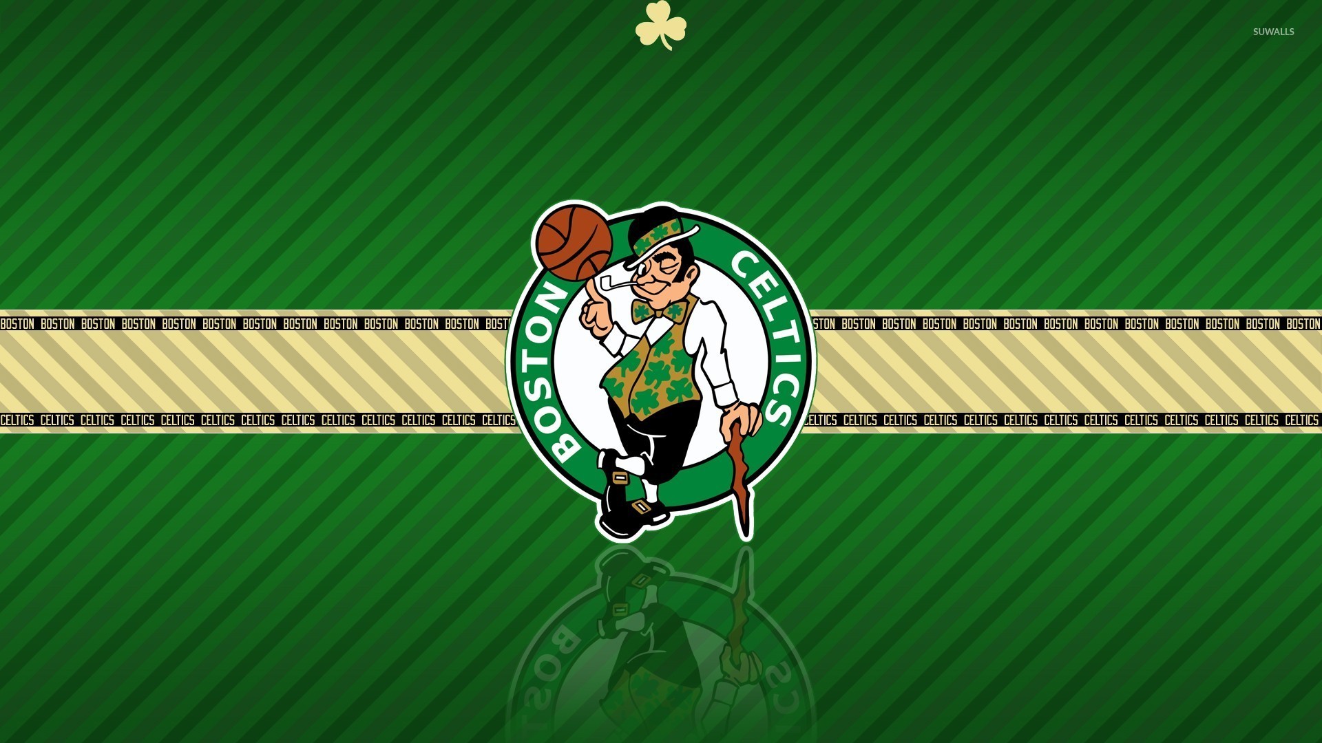 1920x1080 Boston Celtics logo wallpaper