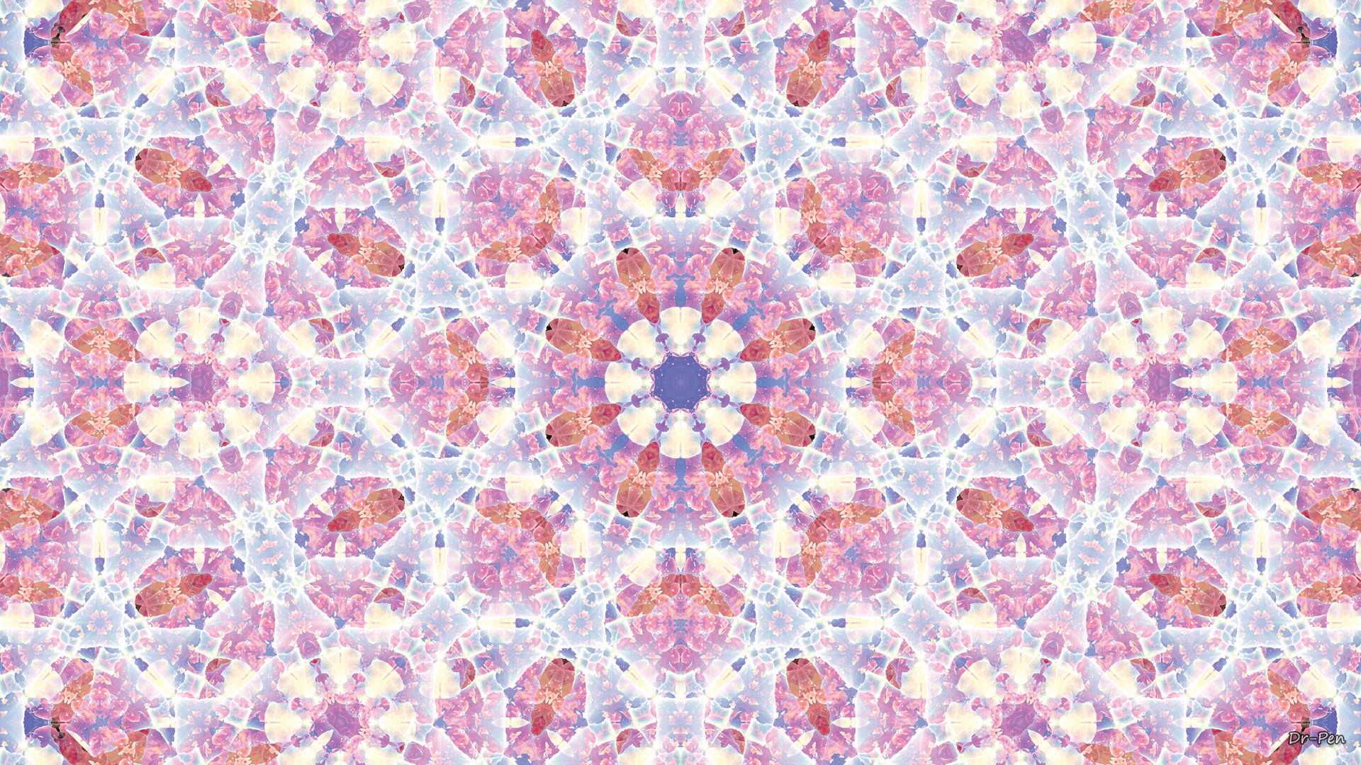 1920x1080 Abstract - Pattern Abstract Artistic Digital Mandala Manipulation Wallpaper