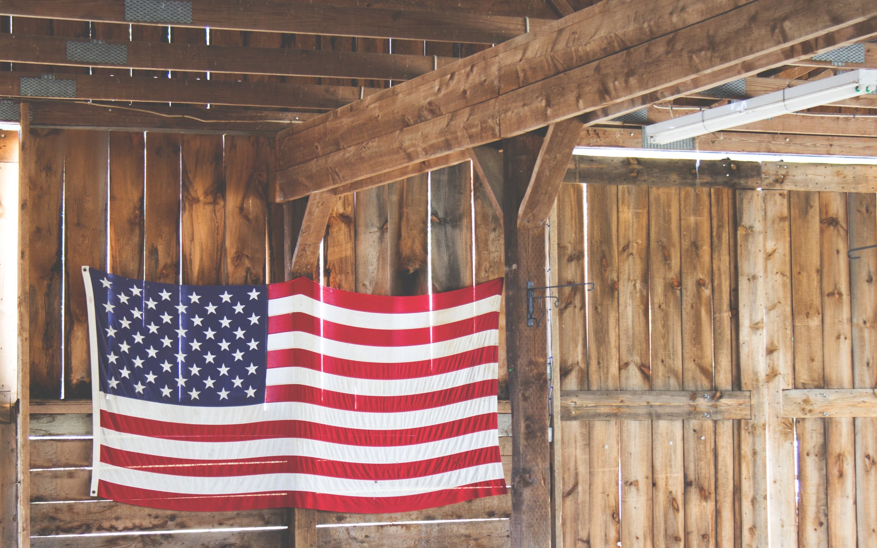 2880x1800 4K HD Wallpaper: American Flag